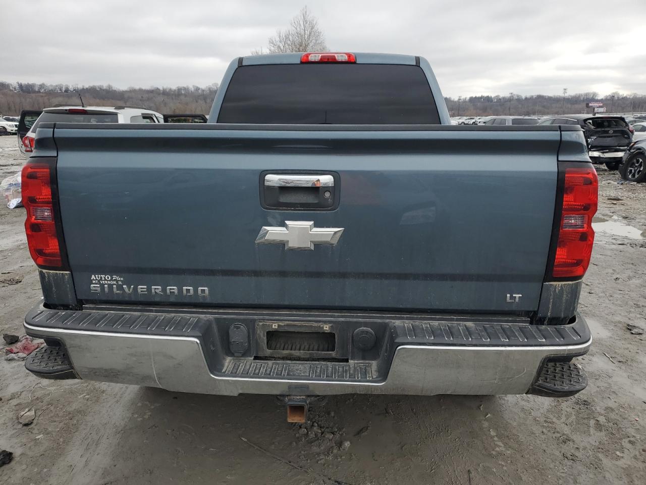 2014 Chevrolet Silverado VIN 3GCUKREC2EG362210 Copart auction photo, front end damage thumbnail 6