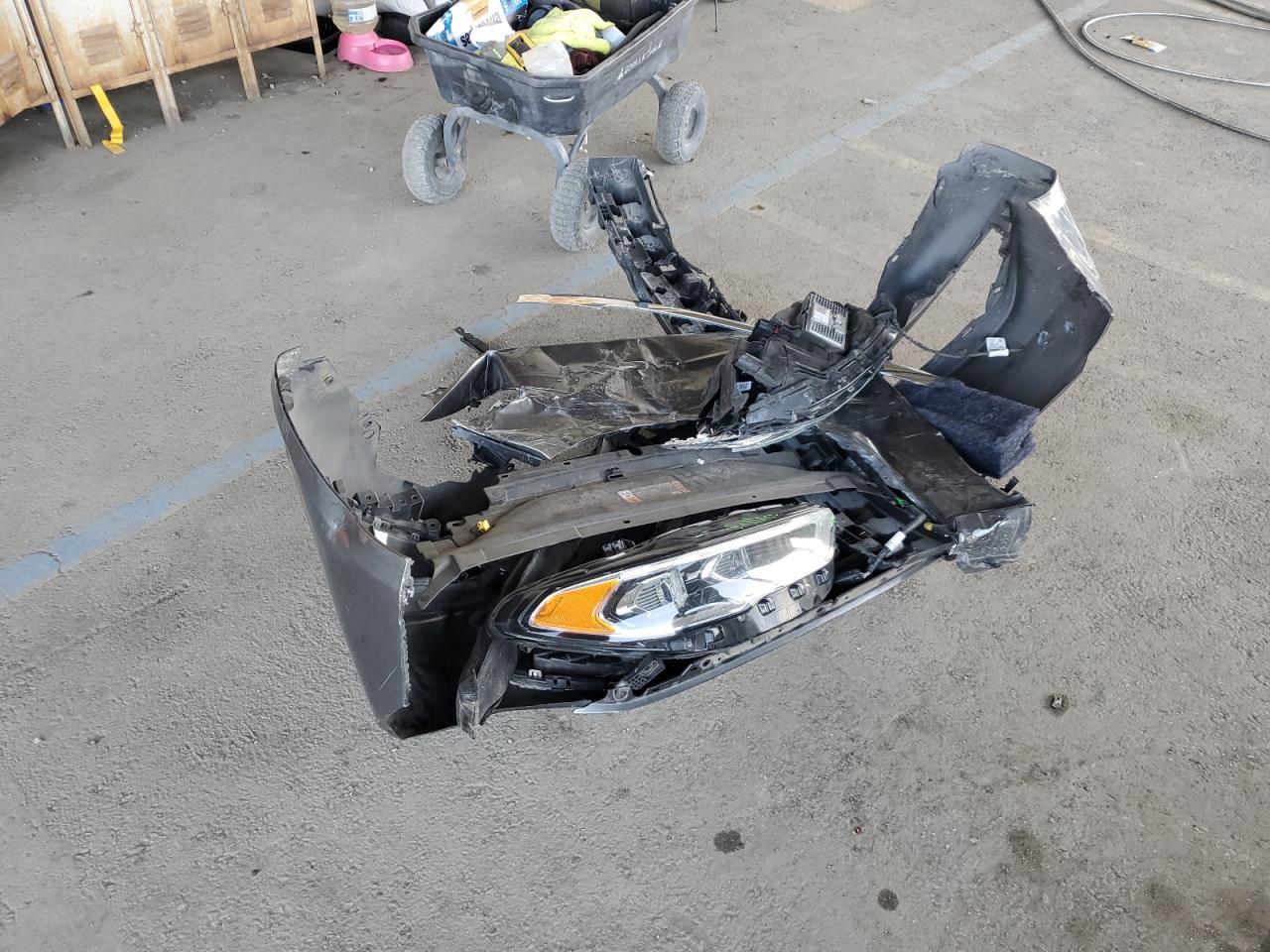 2018 Ford Fusion VIN 3FA6P0LU9JR214027 Copart auction photo, front end / side damage thumbnail 14