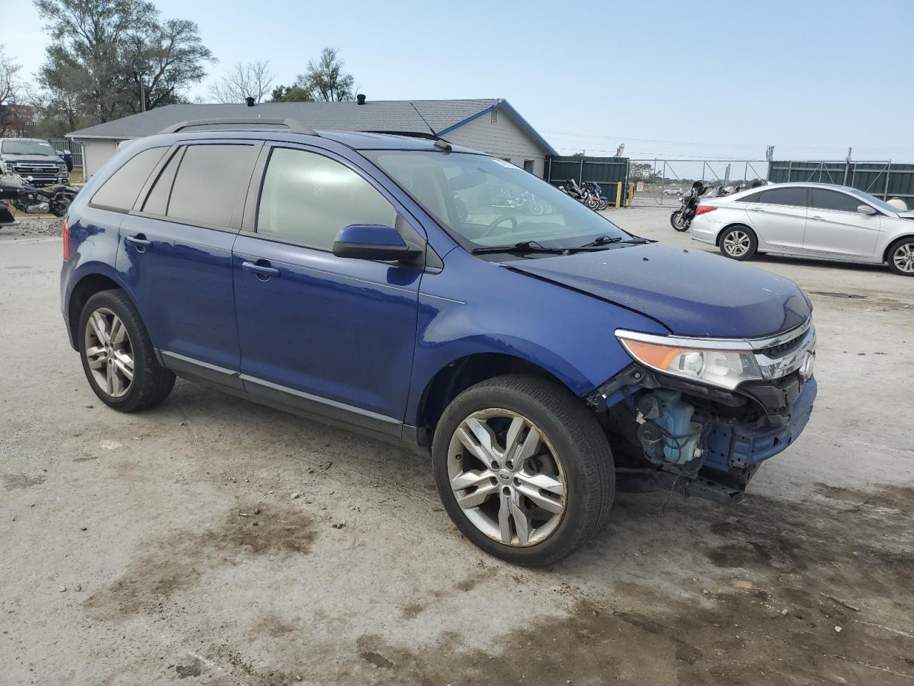 2013 Ford Edge VIN 2FMDK3JC3DBB47287 Copart auction photo, front end damage thumbnail 4