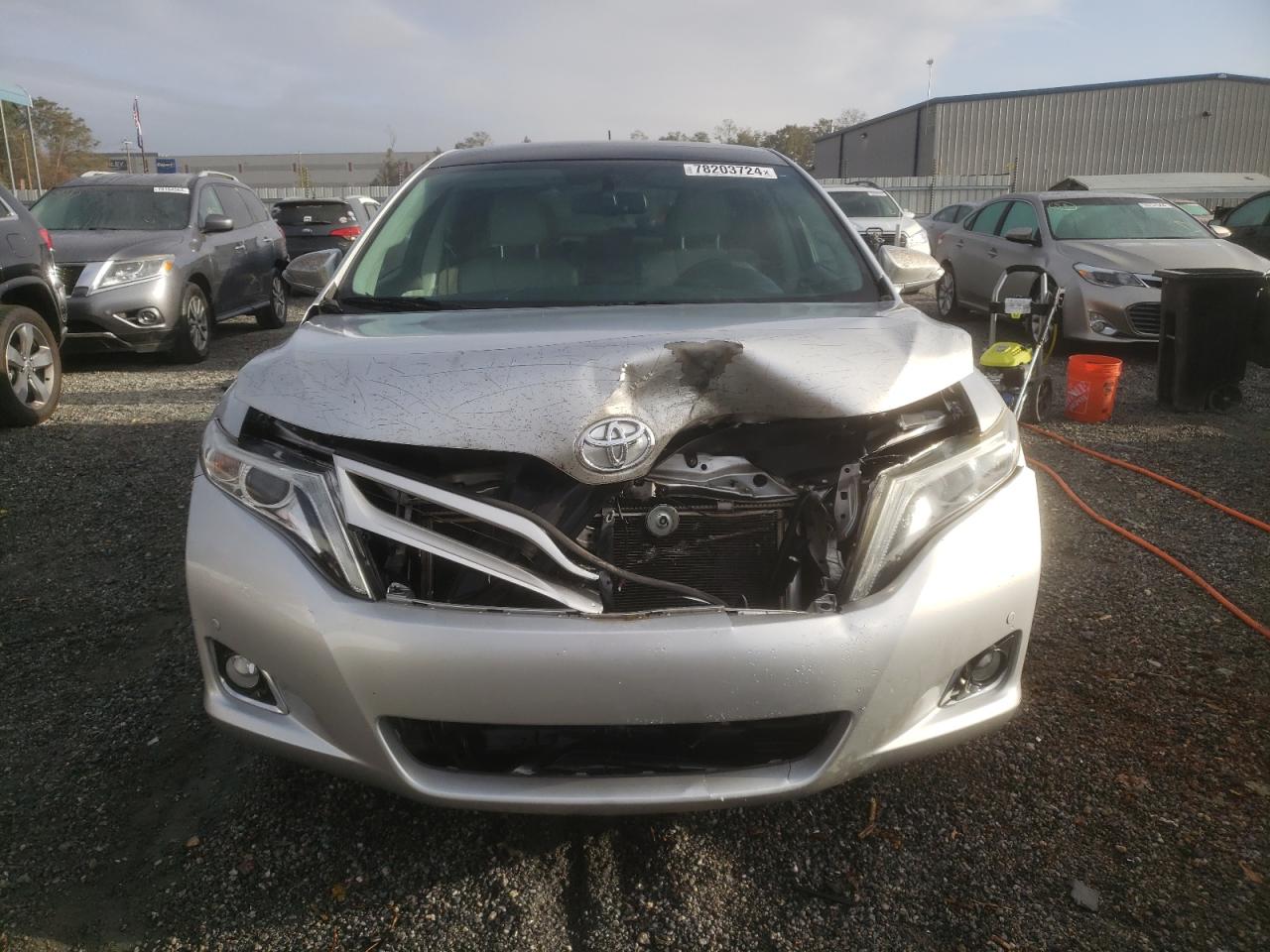 2014 Toyota Venza VIN 4T3ZK3BB4EU065339 Copart auction photo, front end damage thumbnail 5