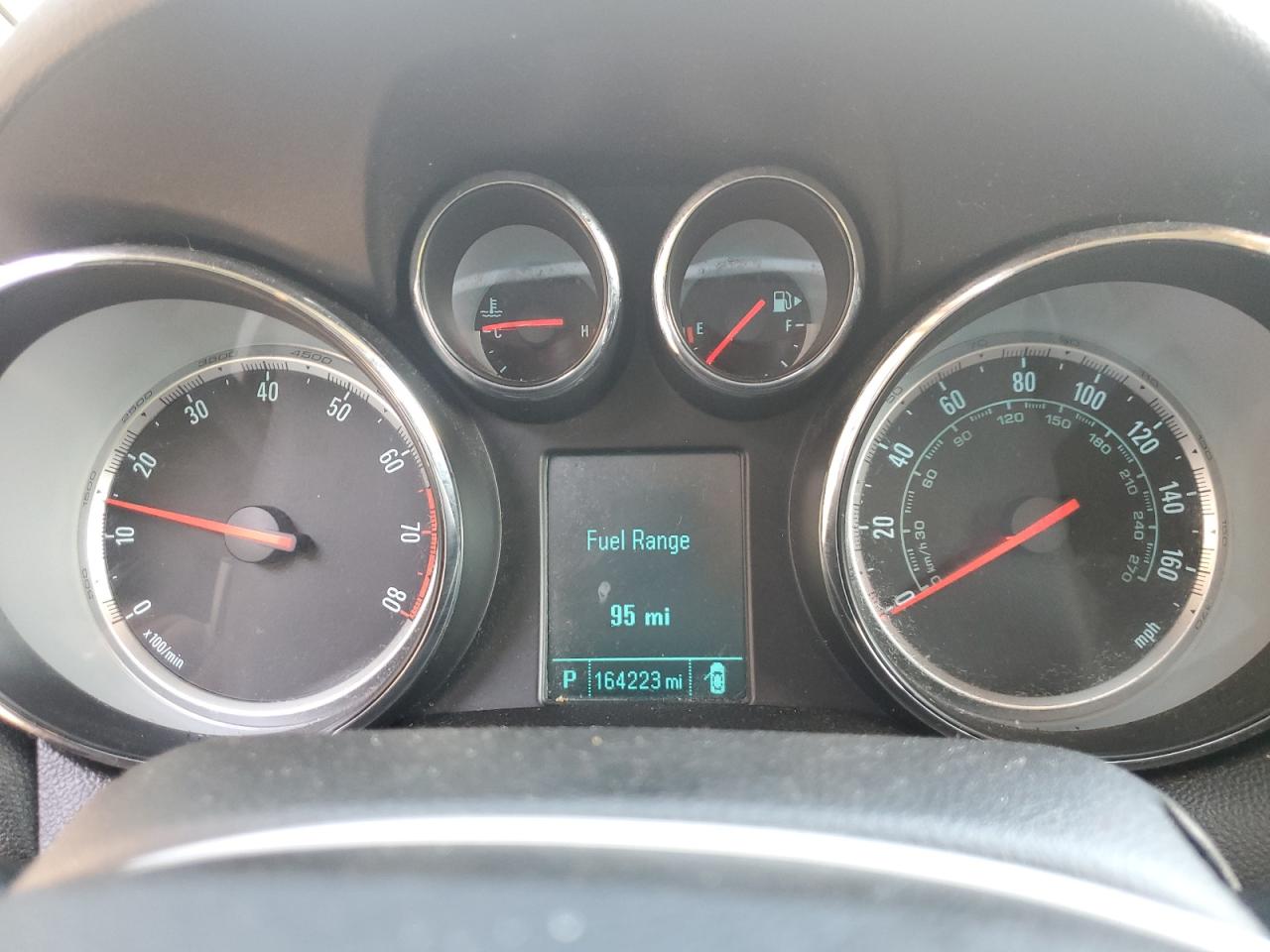 2014 Buick Encore VIN KL4CJBSB0EB784075 Copart auction photo, side damage thumbnail 9