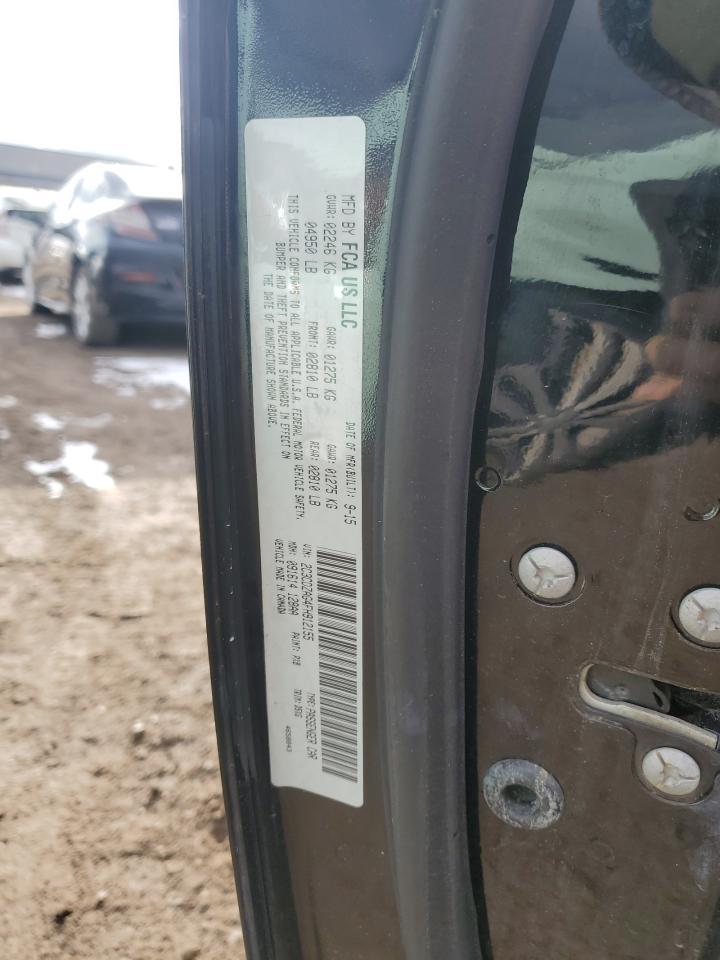 2015 Dodge Challenger VIN 2C3CDZAG4FH912155 Copart auction photo, front end damage thumbnail 12