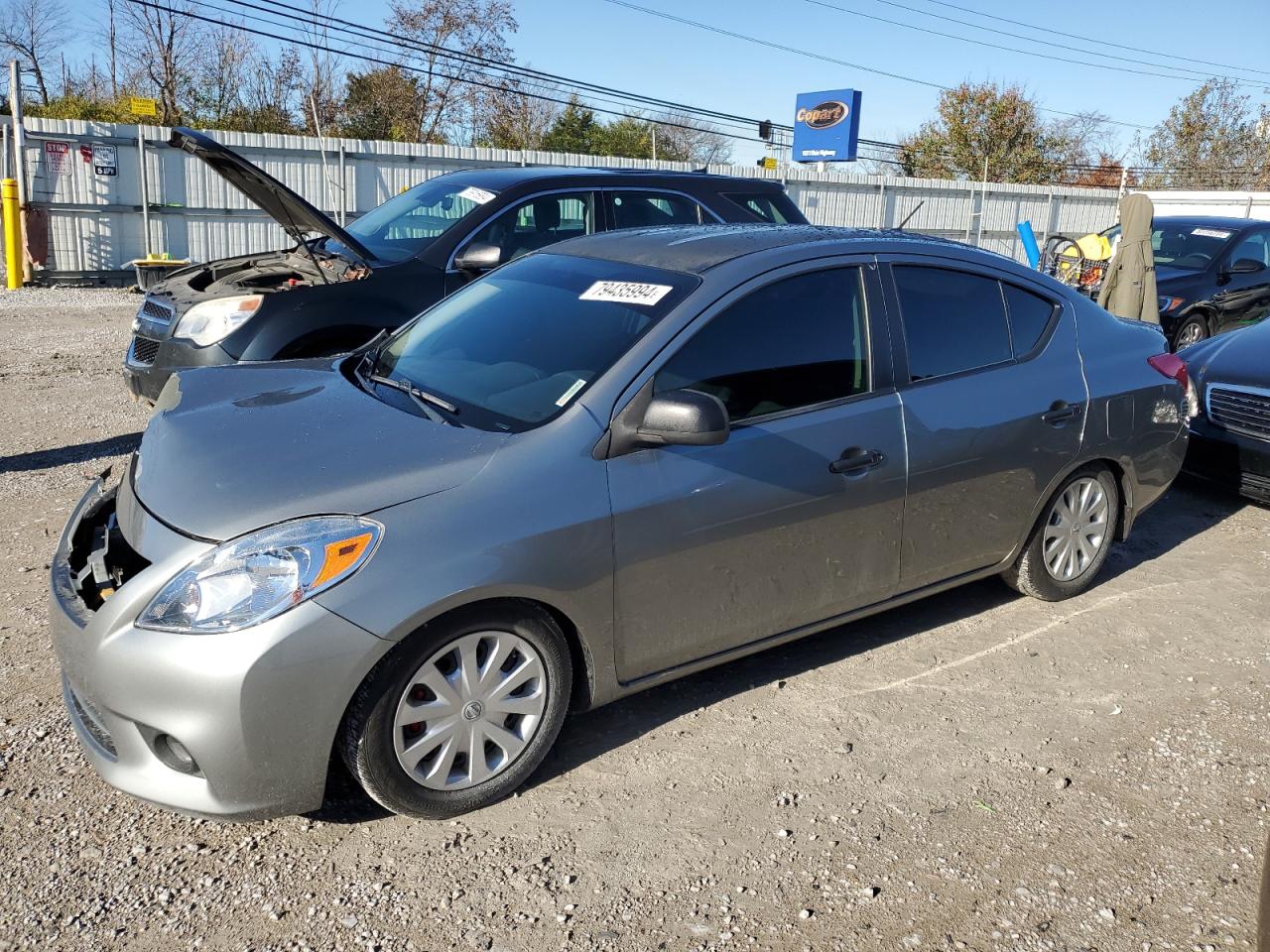 2012 Nissan Versa VIN 3N1CN7APXCL858072