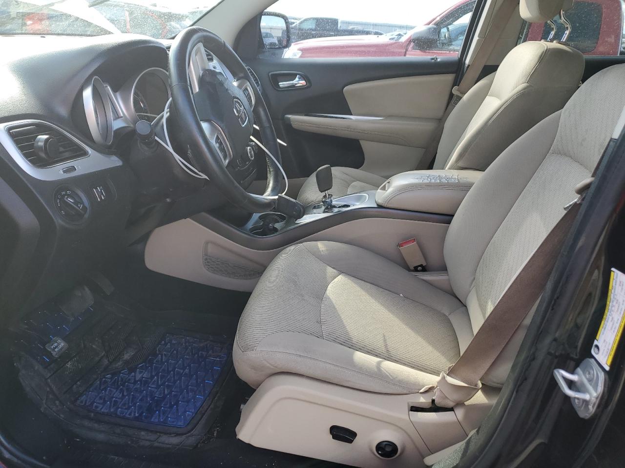 2014 Dodge Journey VIN 3C4PDDBGXET123691 Copart auction photo, water/flood damage thumbnail 7