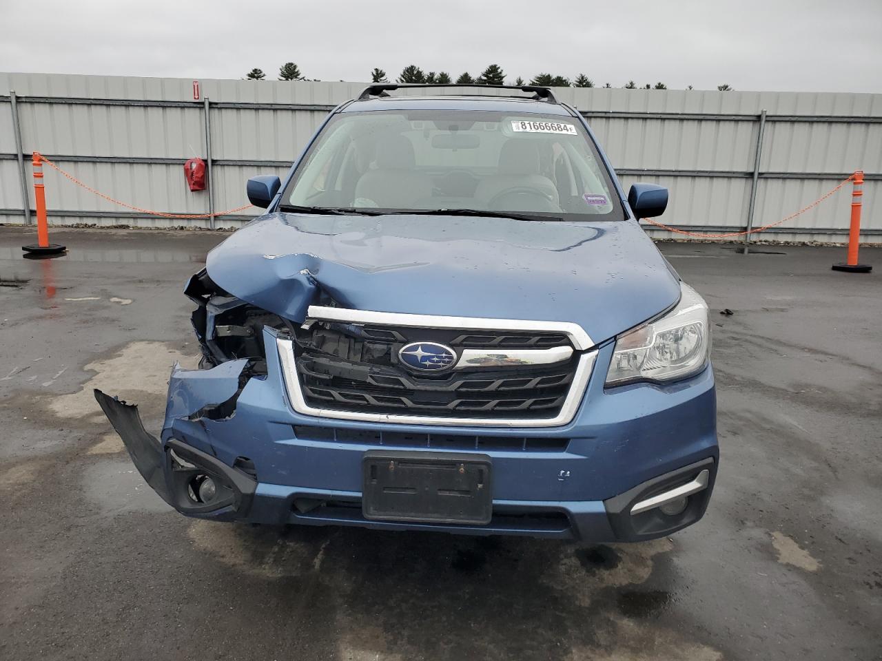 2017 Subaru Forester VIN JF2SJAGC2HH529282 Copart auction photo, front end damage thumbnail 5