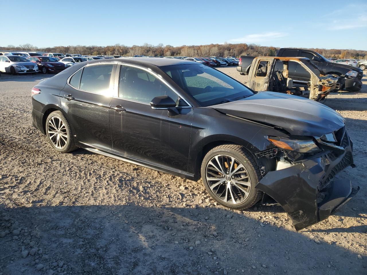 2020 Toyota Camry VIN 4T1M11AK0LU322277 Copart auction photo, front end damage thumbnail 4