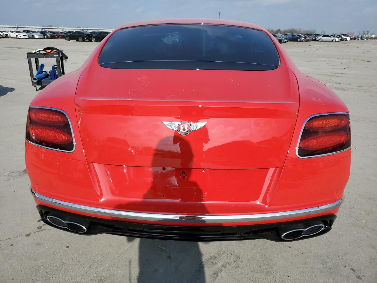 2016 Bentley Continental VIN SCBFH7ZA7GC058724 Copart auction photo, front end / hail damage thumbnail 6