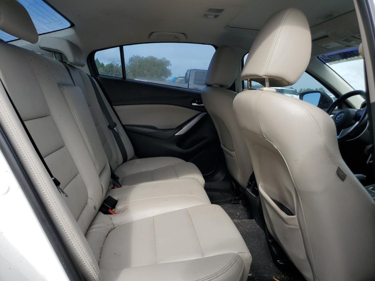 2015 Mazda 6 VIN JM1GJ1V56F1182697 Copart auction photo, water/flood damage thumbnail 10