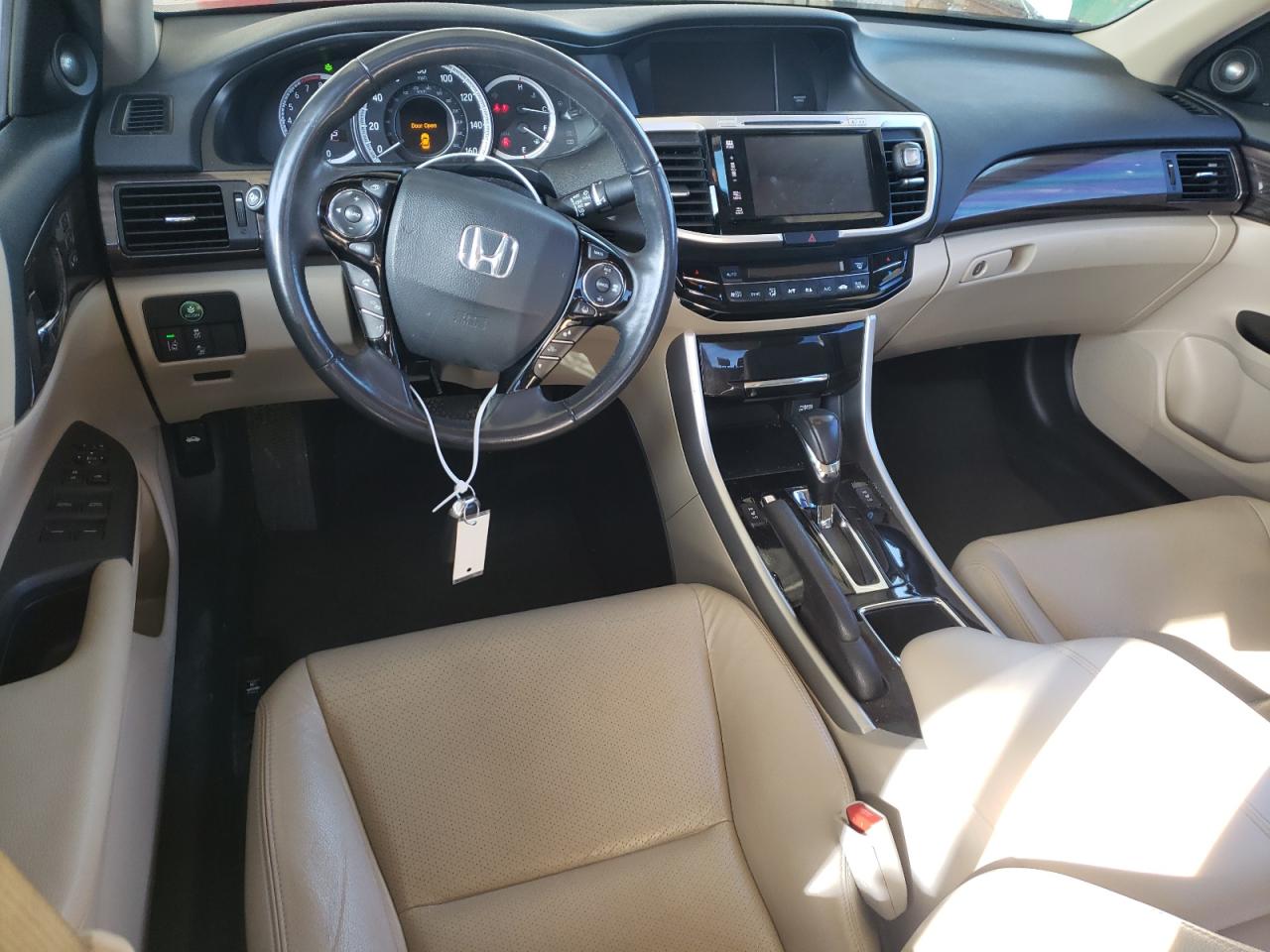 2017 Honda Accord VIN 1HGCR2F95HA276900 Copart auction photo, front end damage thumbnail 8