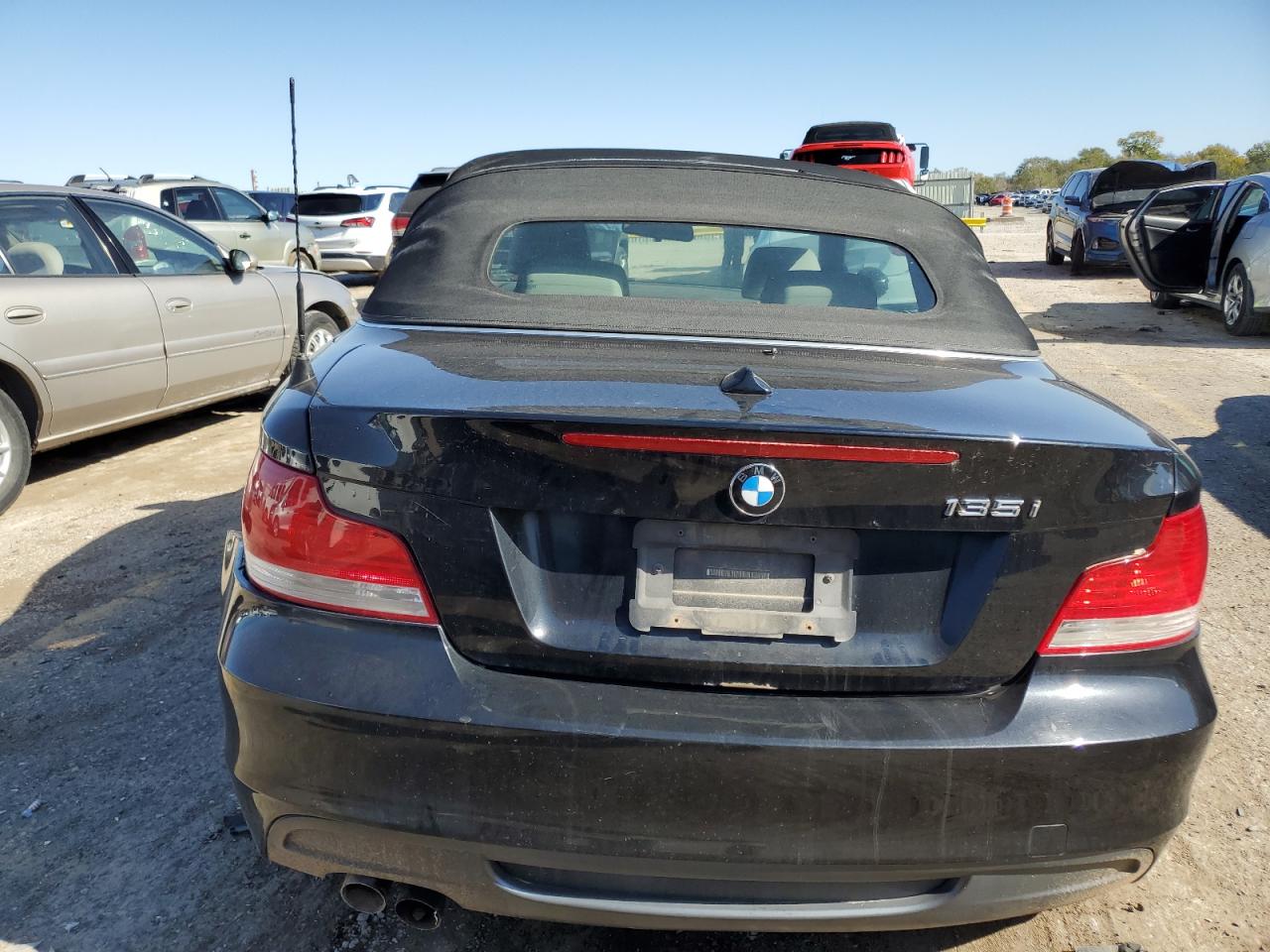 2009 BMW 1er VIN WBAUN93509VK40922 Copart auction photo, all over damage thumbnail 6