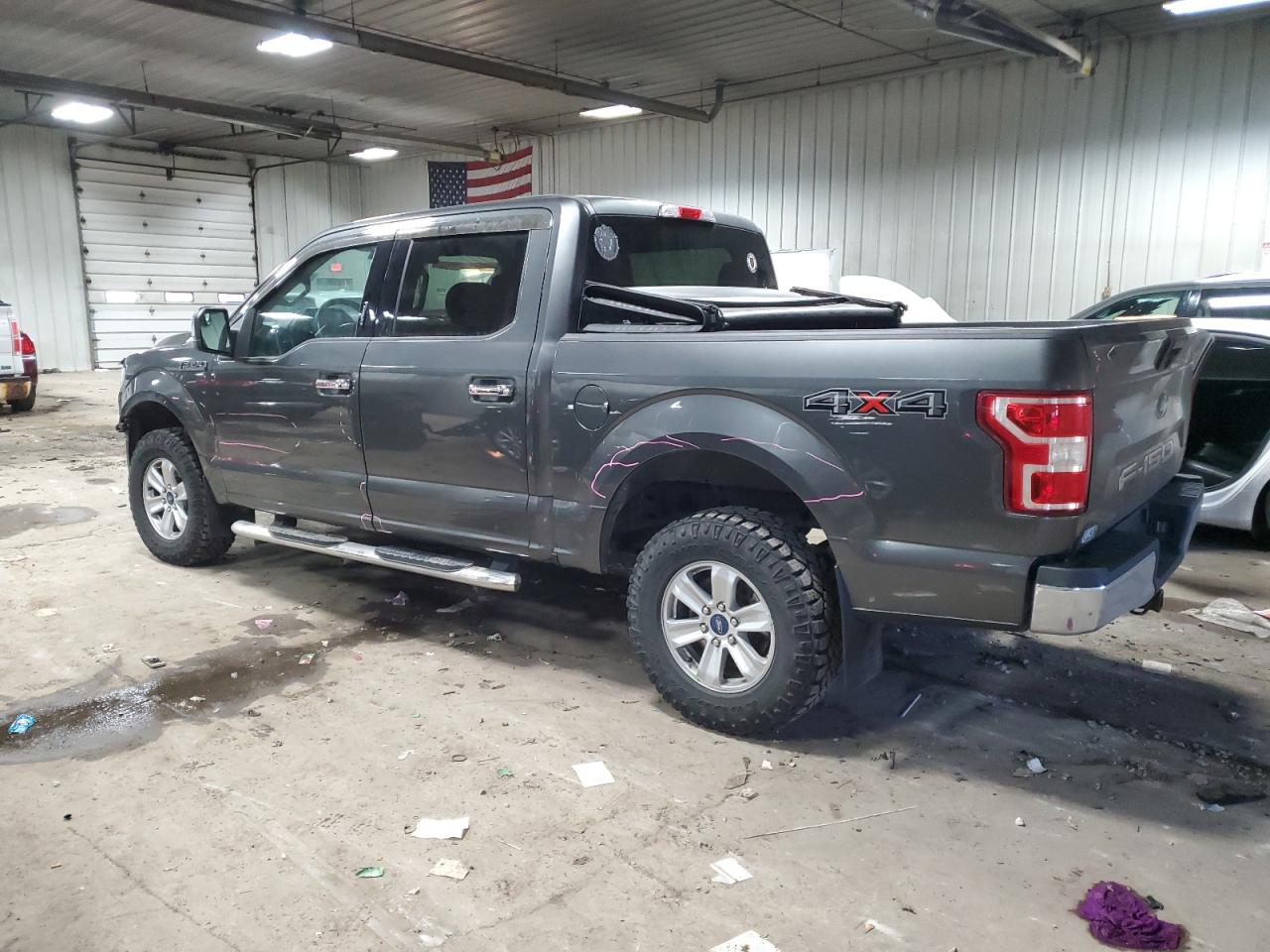 2020 Ford F-150 VIN 1FTEW1E56LFA64558 Copart auction photo, stripped damage thumbnail 2