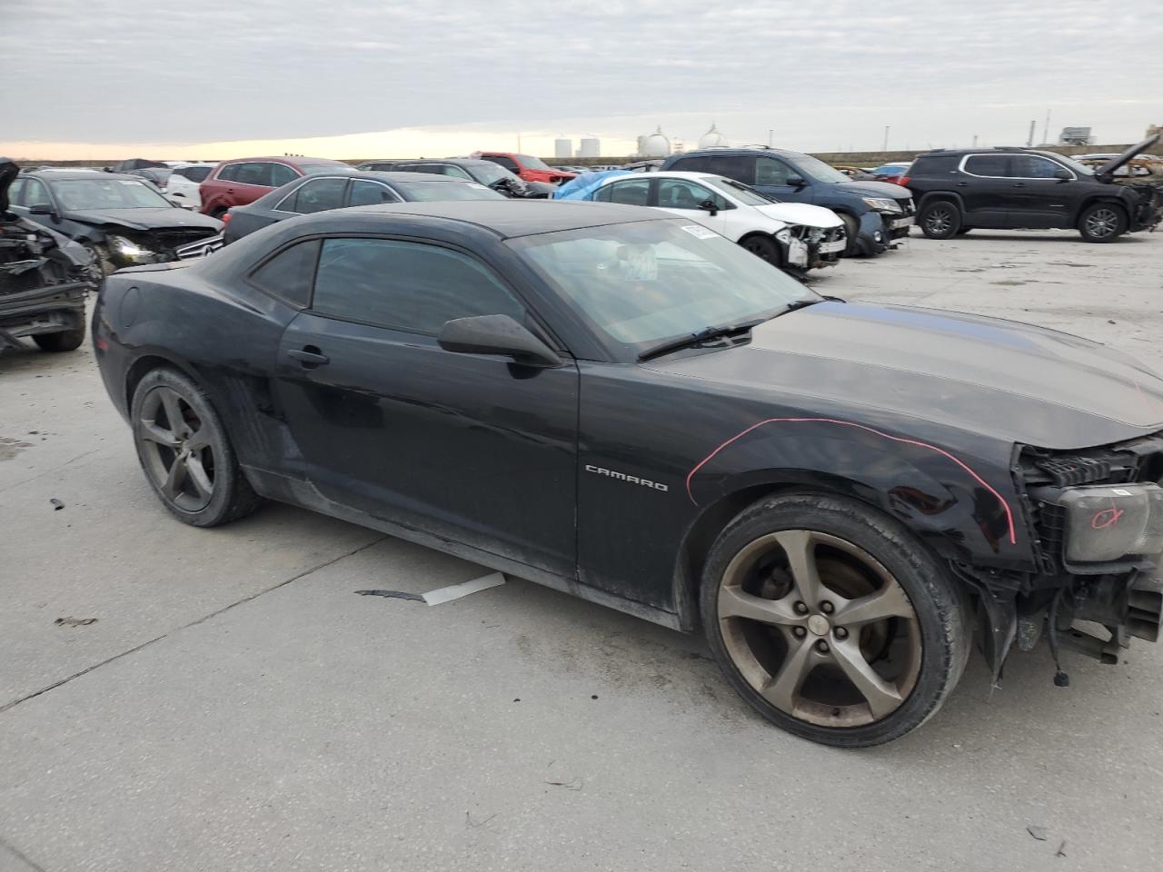 2013 Chevrolet Camaro VIN 2G1FC1E33D9165992 Copart auction photo, front end damage thumbnail 4
