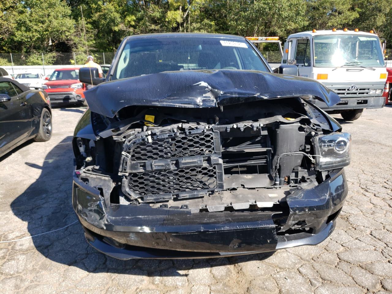 2015 RAM 1500 VIN 1C6RR6KT9FS553886 Copart auction photo, front end damage thumbnail 5