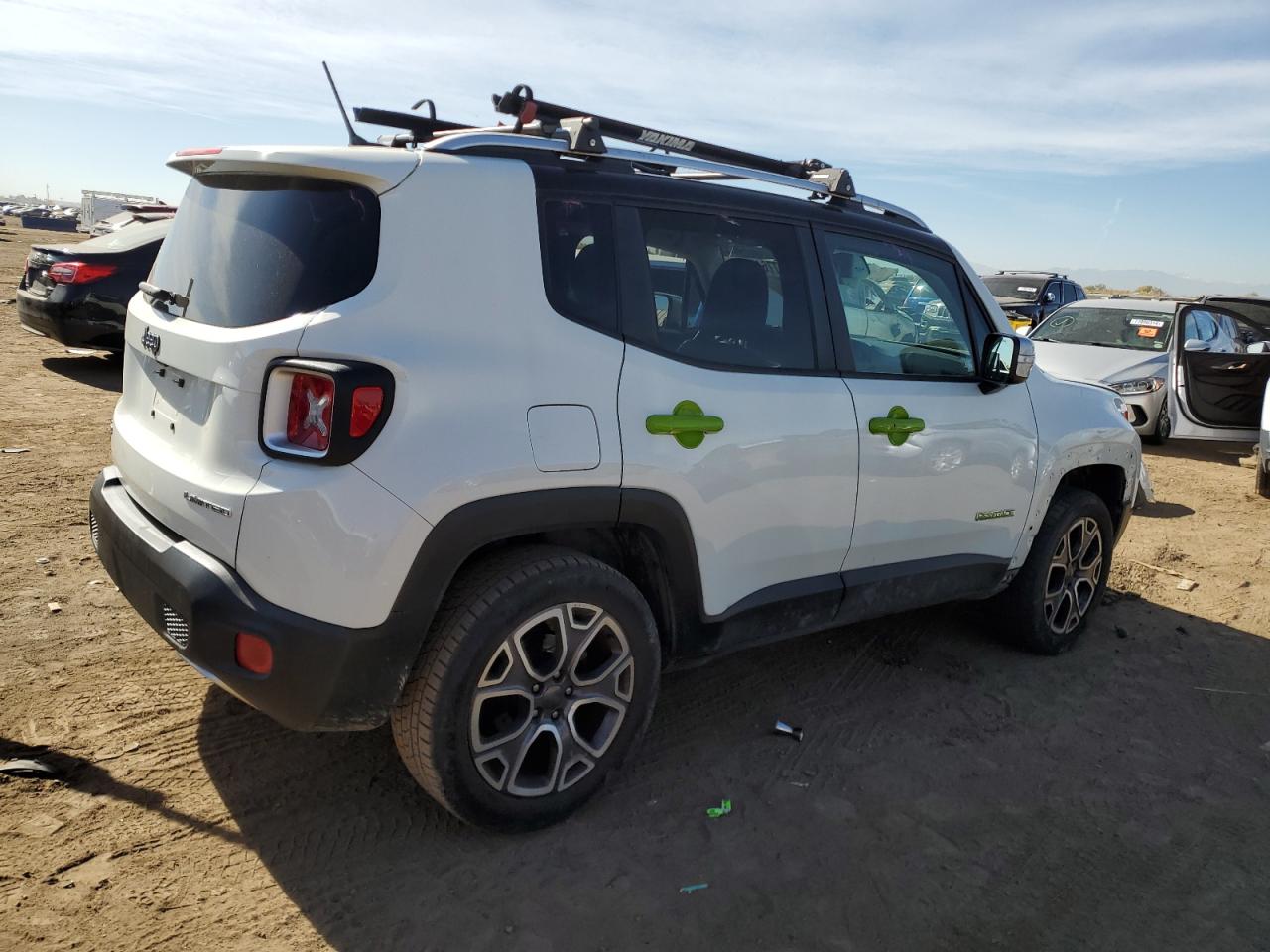 2016 Jeep Renegade VIN ZACCJBDT5GPC85647 Copart auction photo, hail / front end damage thumbnail 3