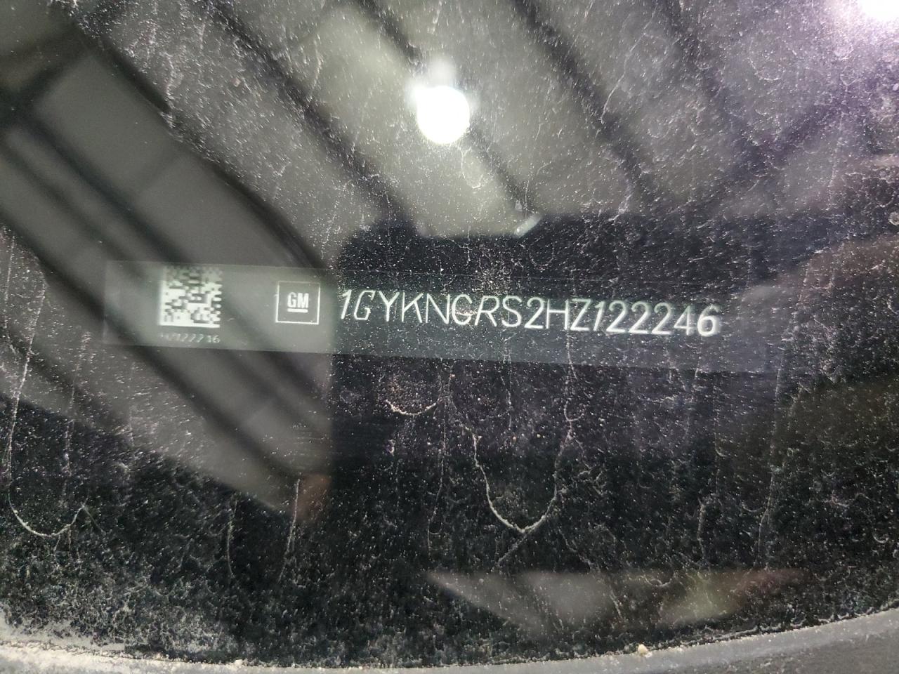 2017 Cadillac XT5 VIN 1GYKNCRS2HZ122246 Copart auction photo, side damage thumbnail 13