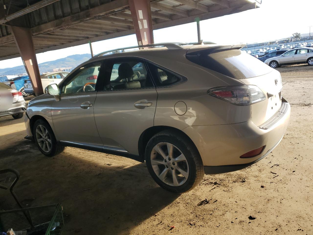 2012 Lexus RX VIN JTJBK1BA6C2442060 Copart auction photo, front end damage thumbnail 2