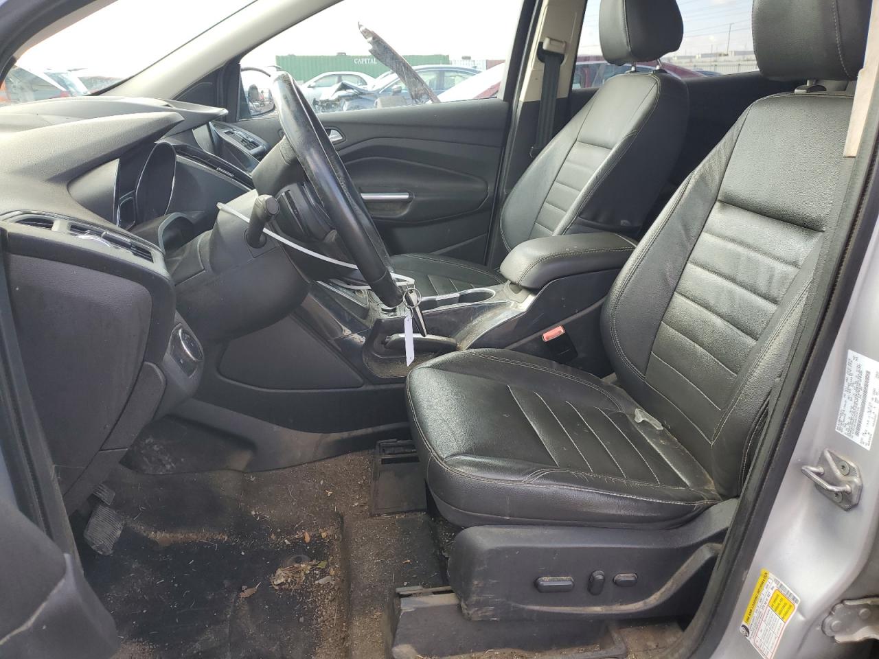 2014 Ford Escape VIN 1FMCU9J99EUB37176 Copart auction photo, front end / side damage thumbnail 7