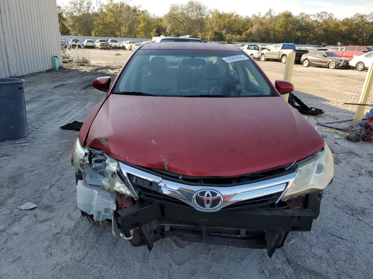 2012 Toyota Camry VIN 4T4BF1FKXCR208648 Copart auction photo, front end damage thumbnail 5