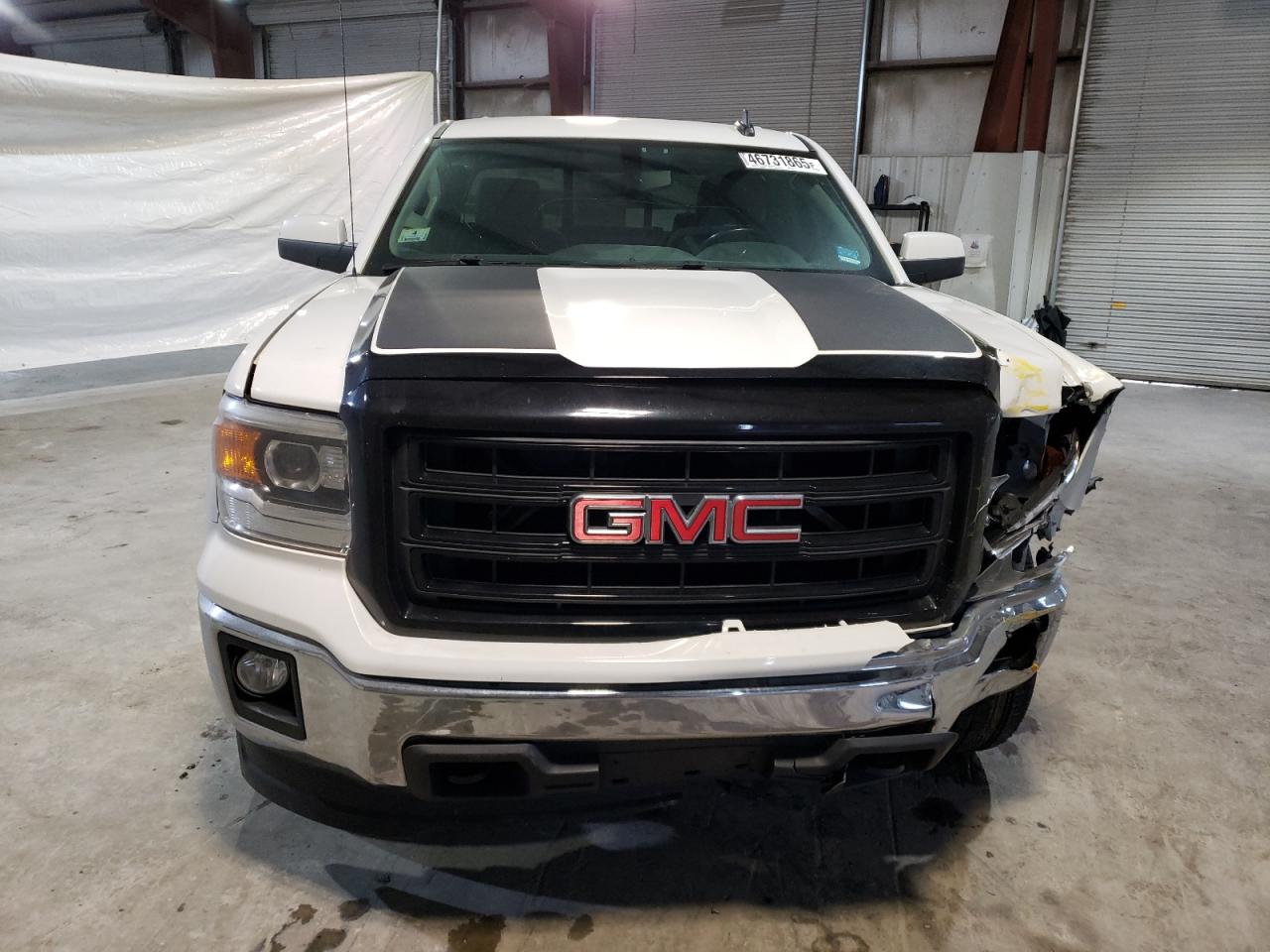 2015 GMC Sierra VIN 1GTV2UEC9FZ187284 Copart auction photo, front end damage thumbnail 5