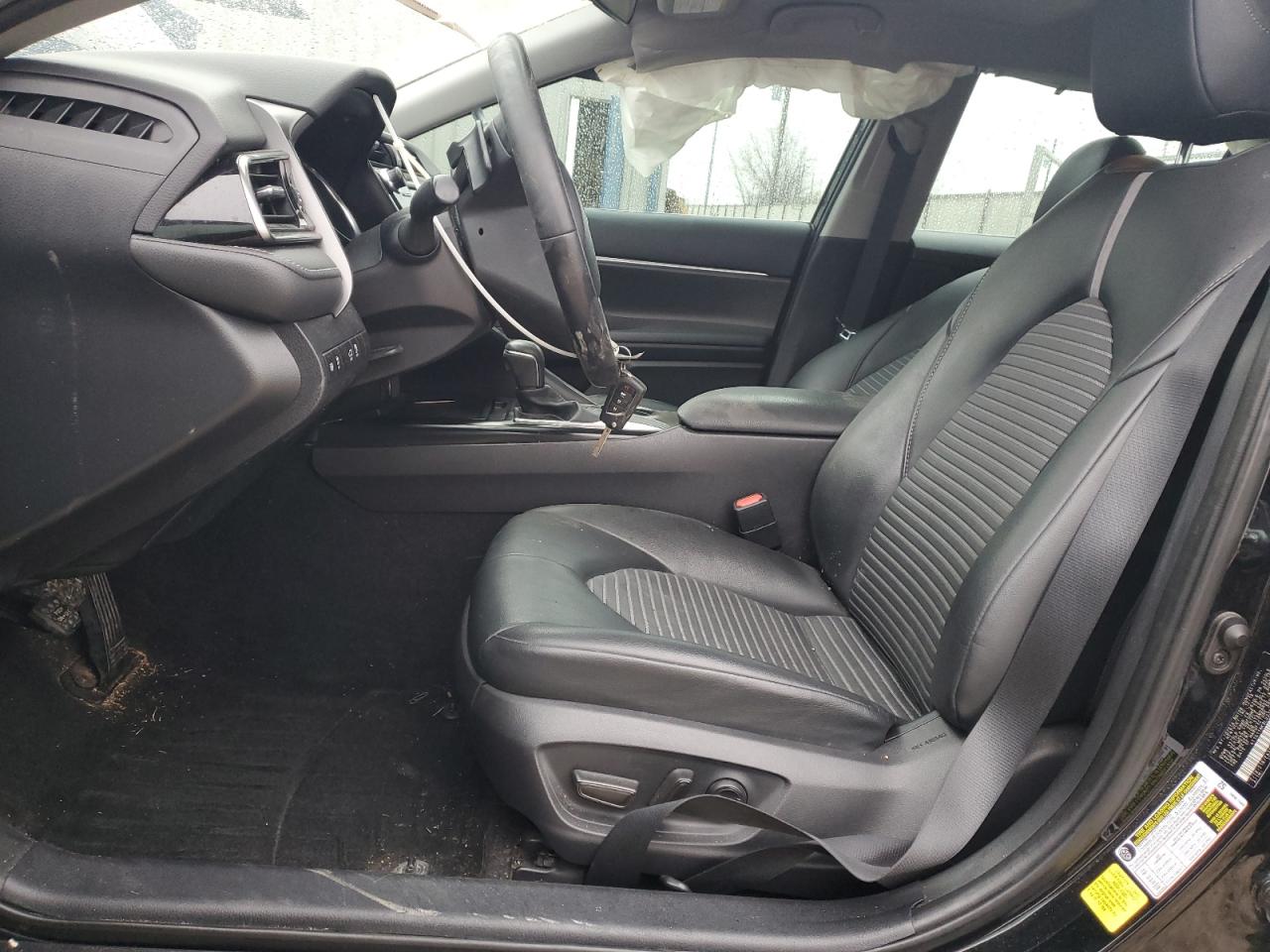 2020 Toyota Camry VIN 4T1G11AK9LU334246 Copart auction photo, front end / side damage thumbnail 7