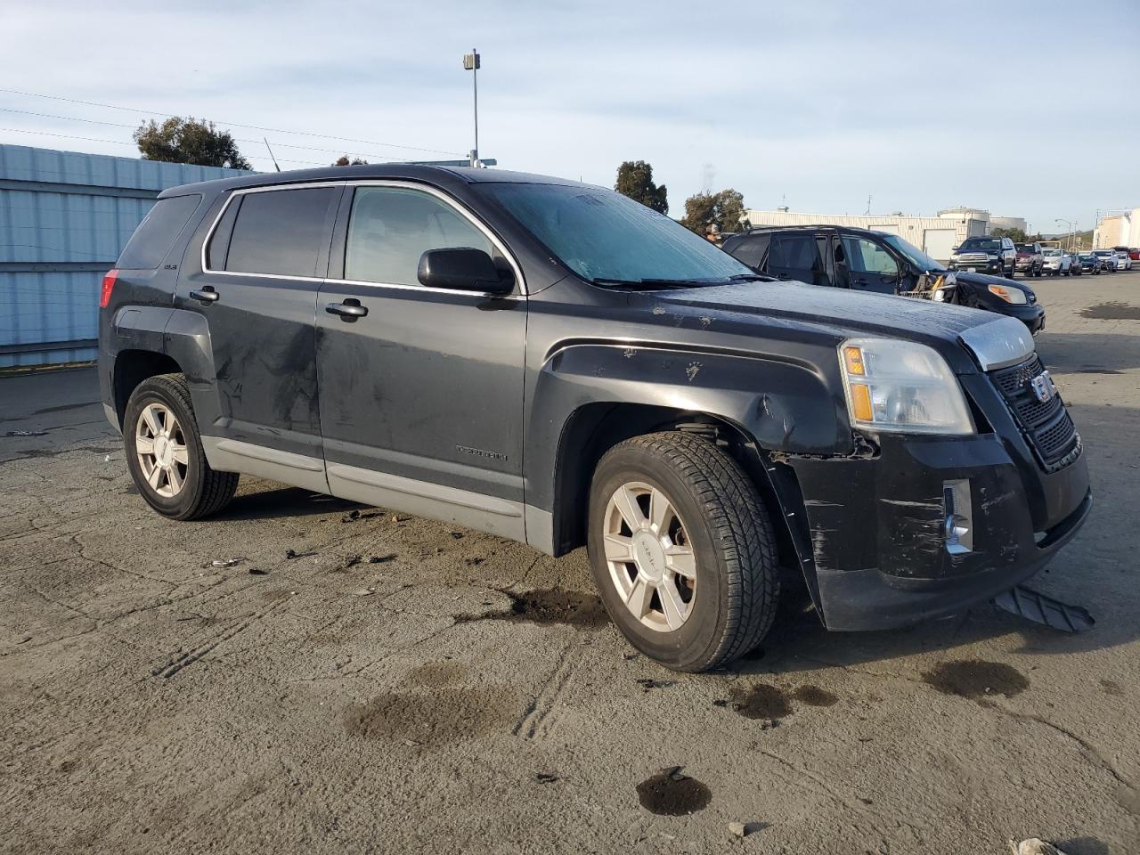 2011 GMC Terrain VIN 2CTALMEC6B6418762 Copart auction photo, front end damage thumbnail 4