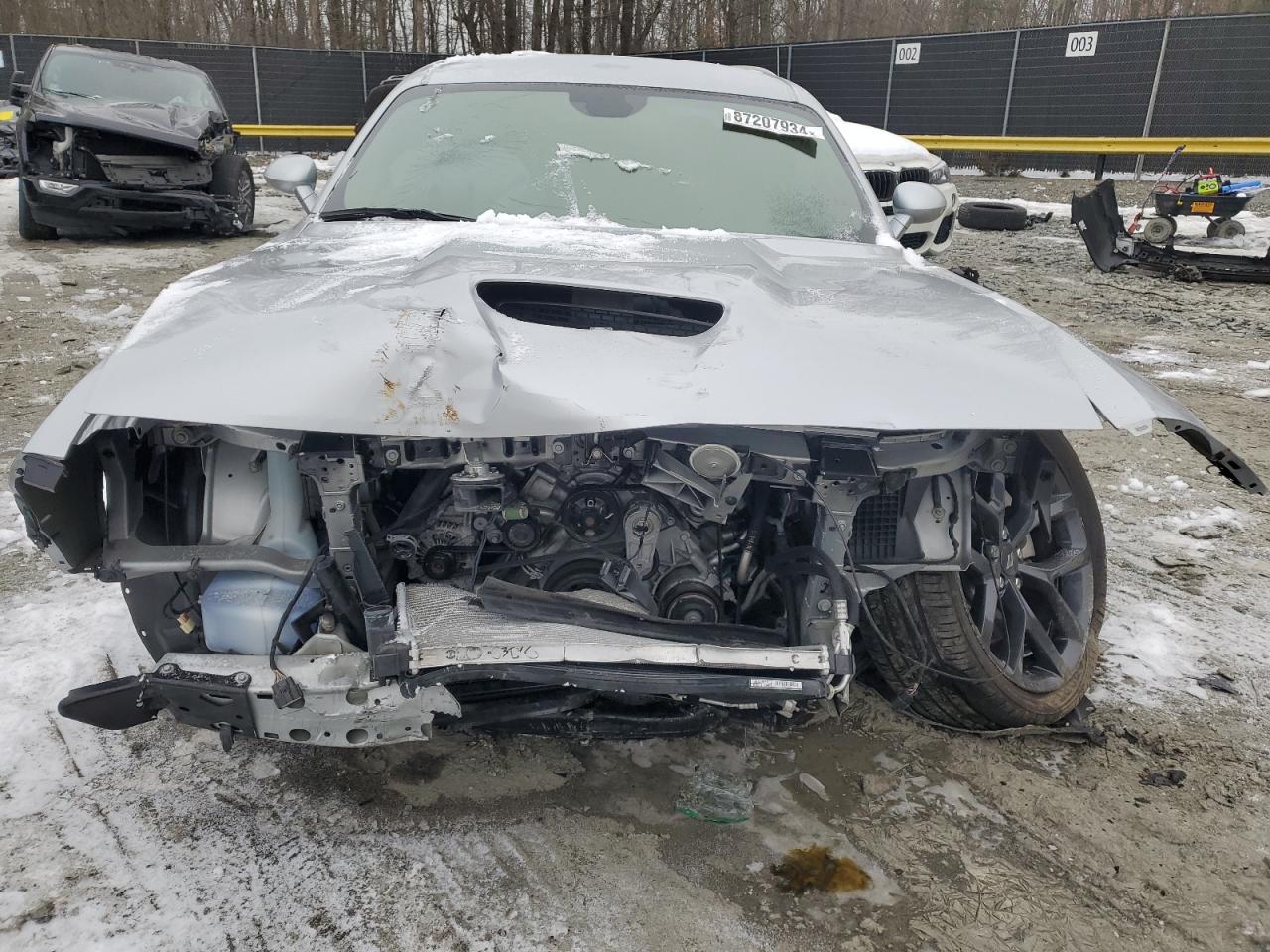 2021 Dodge Challenger VIN 2C3CDZBTXMH631308 Copart auction photo, front end damage thumbnail 5
