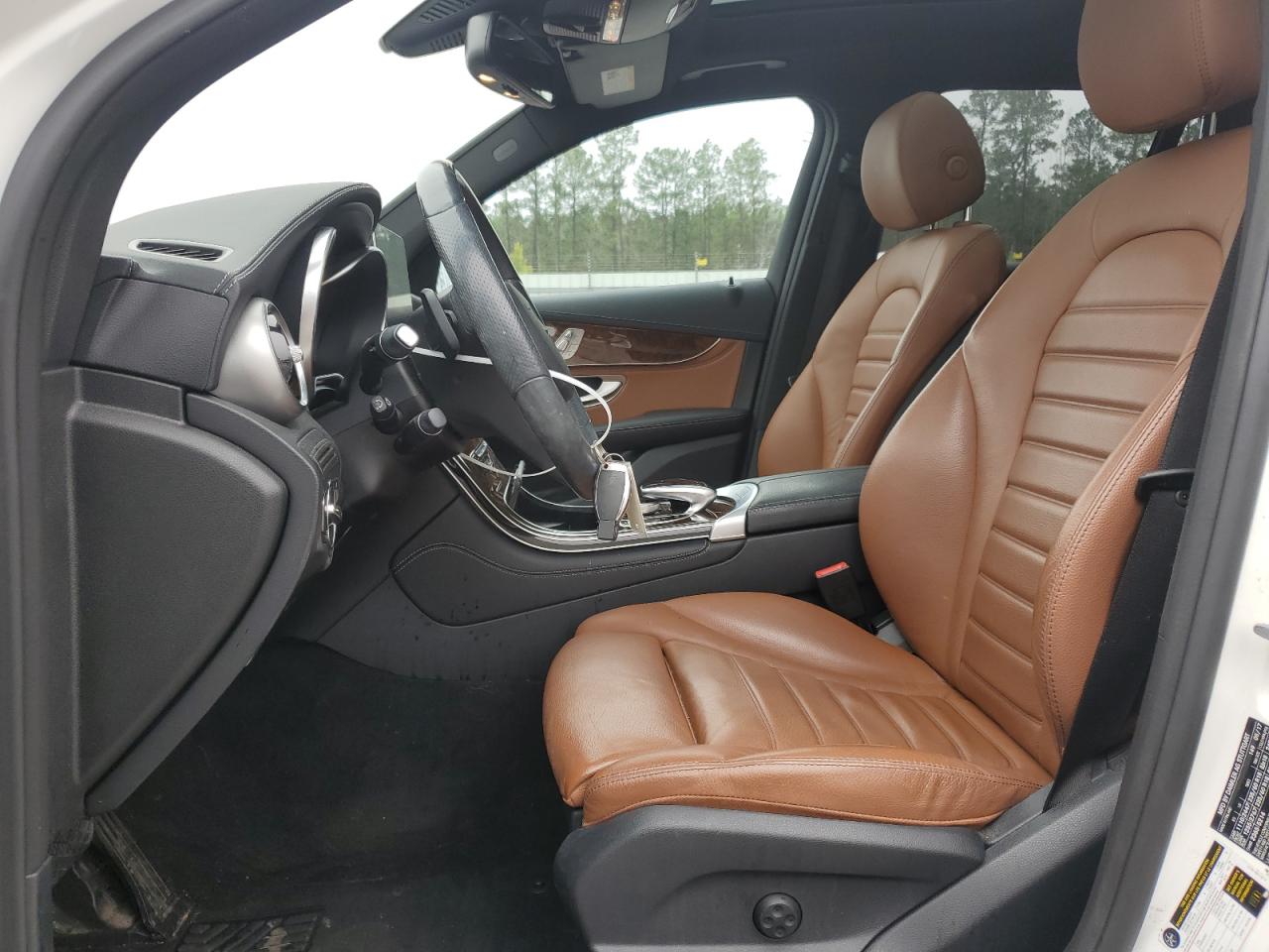 2017 Mercedes-Benz GLC VIN WDC0G4KB1HV011177 Copart auction photo, rear end damage thumbnail 7