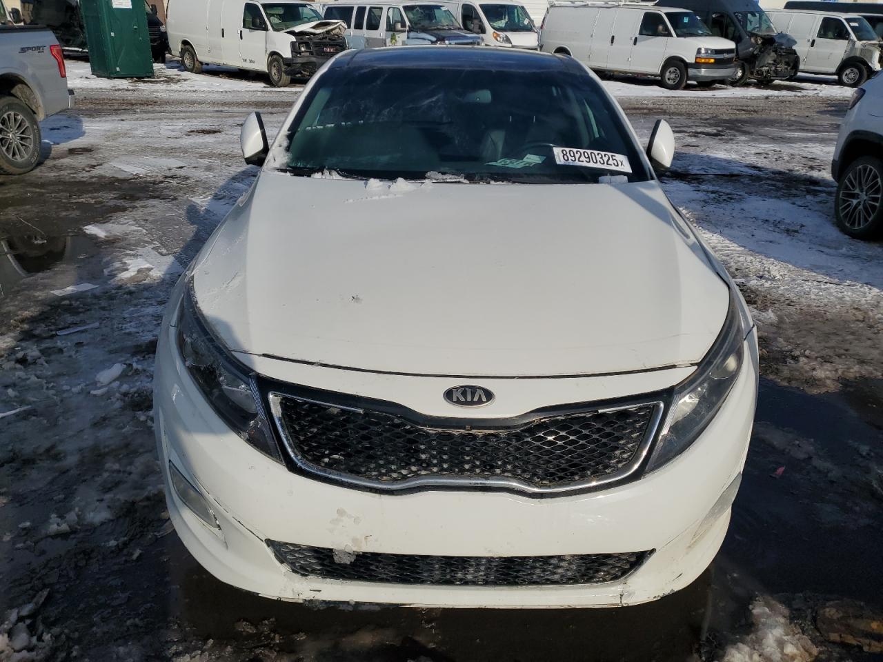 2015 KIA Optima VIN 5XXGN4A76FG513313 Copart auction photo, mechanical damage thumbnail 5