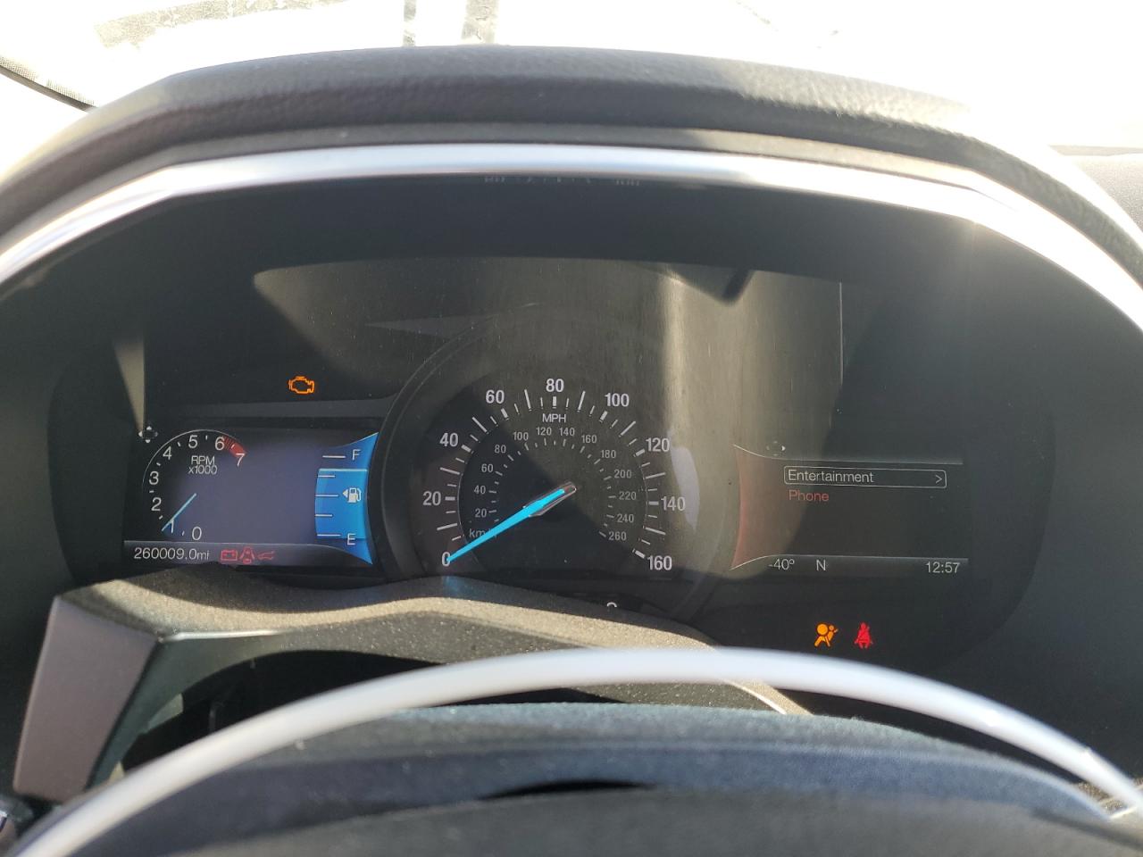 2016 Ford Edge VIN 2FMPK4K8XGBB21318 Copart auction photo, all over / mechanical damage thumbnail 9