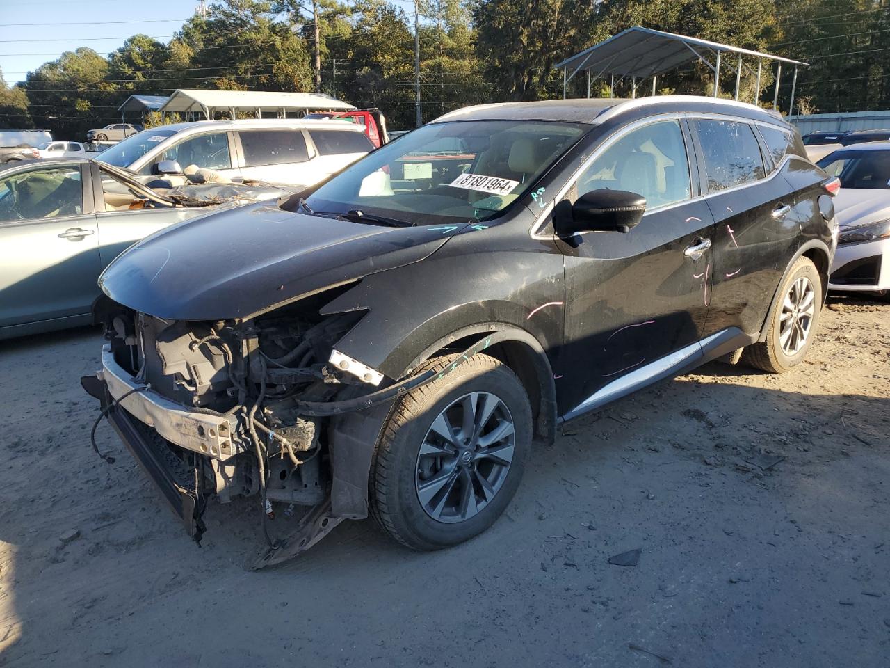 2017 Nissan Murano VIN 5N1AZ2MGXHN146753