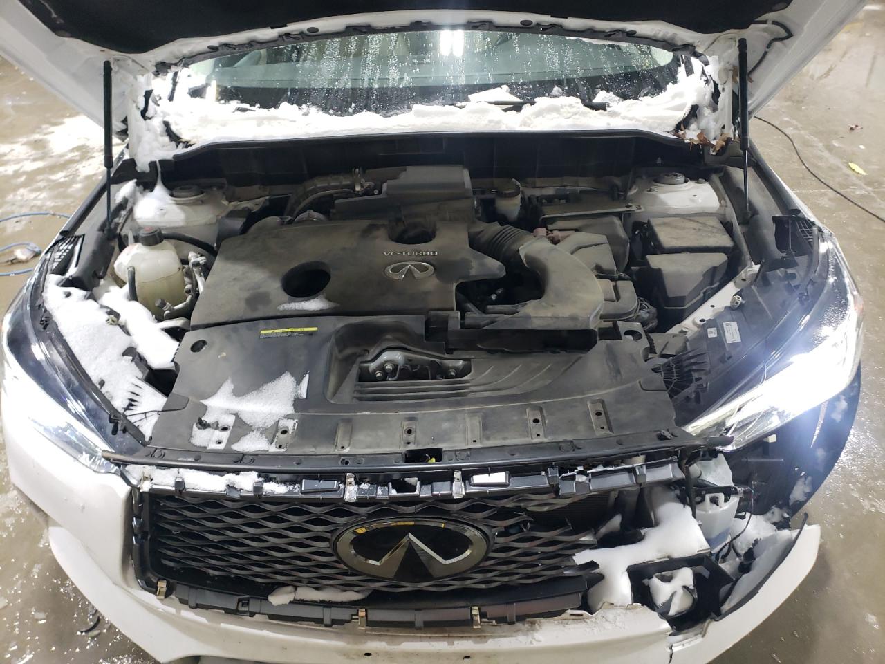 2021 Infiniti QX50 VIN 3PCAJ5BB2MF111685 Copart auction photo, front end damage thumbnail 12