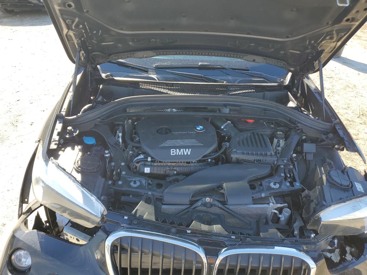 2016 BMW X1 VIN WBXHT3C36G5E48439 Copart auction photo, front end damage thumbnail 12
