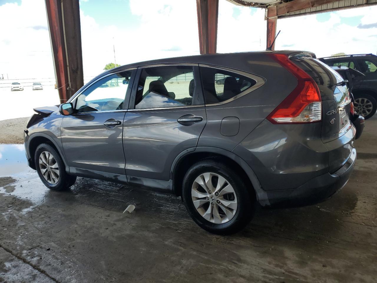 2014 Honda CR-V VIN 2HKRM3H58EH500852 Copart auction photo, front end damage thumbnail 2