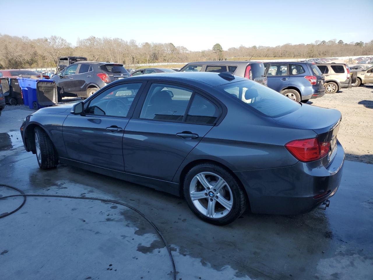 2013 BMW 3er VIN WBA3B3C50DJ698347 Copart auction photo, undercarriage damage thumbnail 2