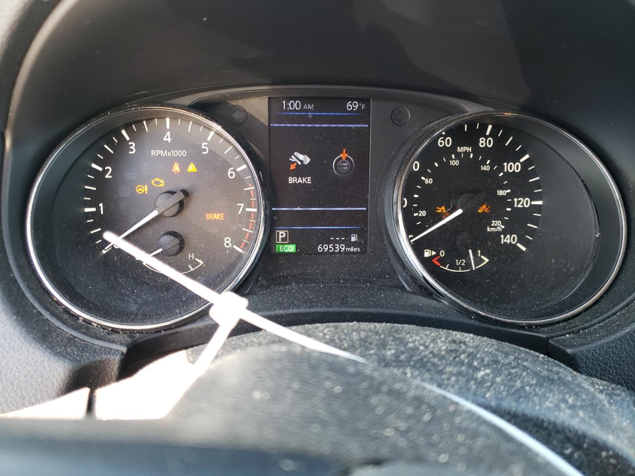 2019 Nissan Rogue VIN KNMAT2MV9KP557190 Copart auction photo, front end damage thumbnail 9