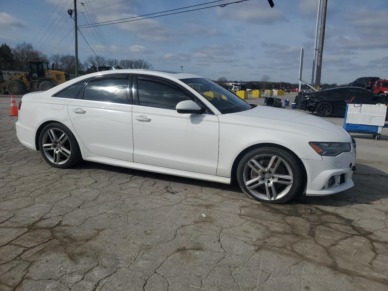 2016 Audi A6 VIN WAUGFAFC7GN122773 Copart auction photo, front end damage thumbnail 4