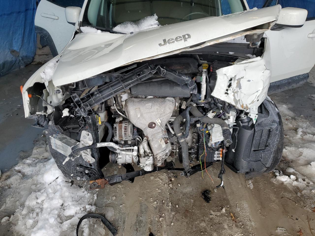 2017 Jeep Renegade VIN ZACCJBBB3HPF29890 Copart auction photo, front end / side damage thumbnail 13