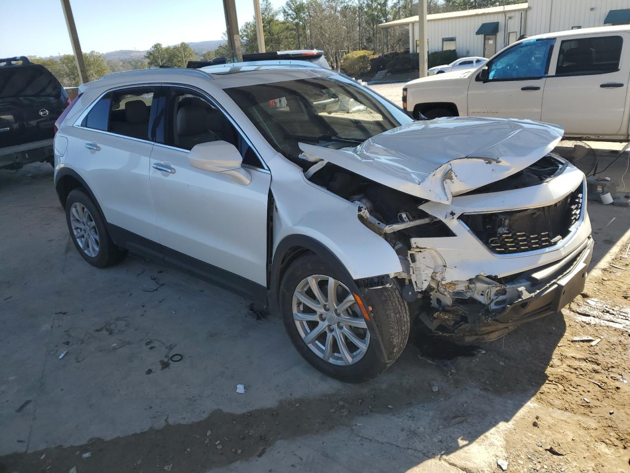 2021 Cadillac XT4 VIN 1GYAZAR47MF023407 Copart auction photo, front end damage thumbnail 4