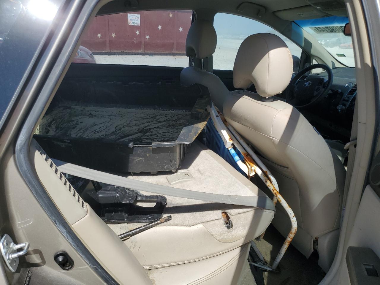 2006 Toyota Prius VIN JTDKB20U563148332 Copart auction photo, water/flood damage thumbnail 10