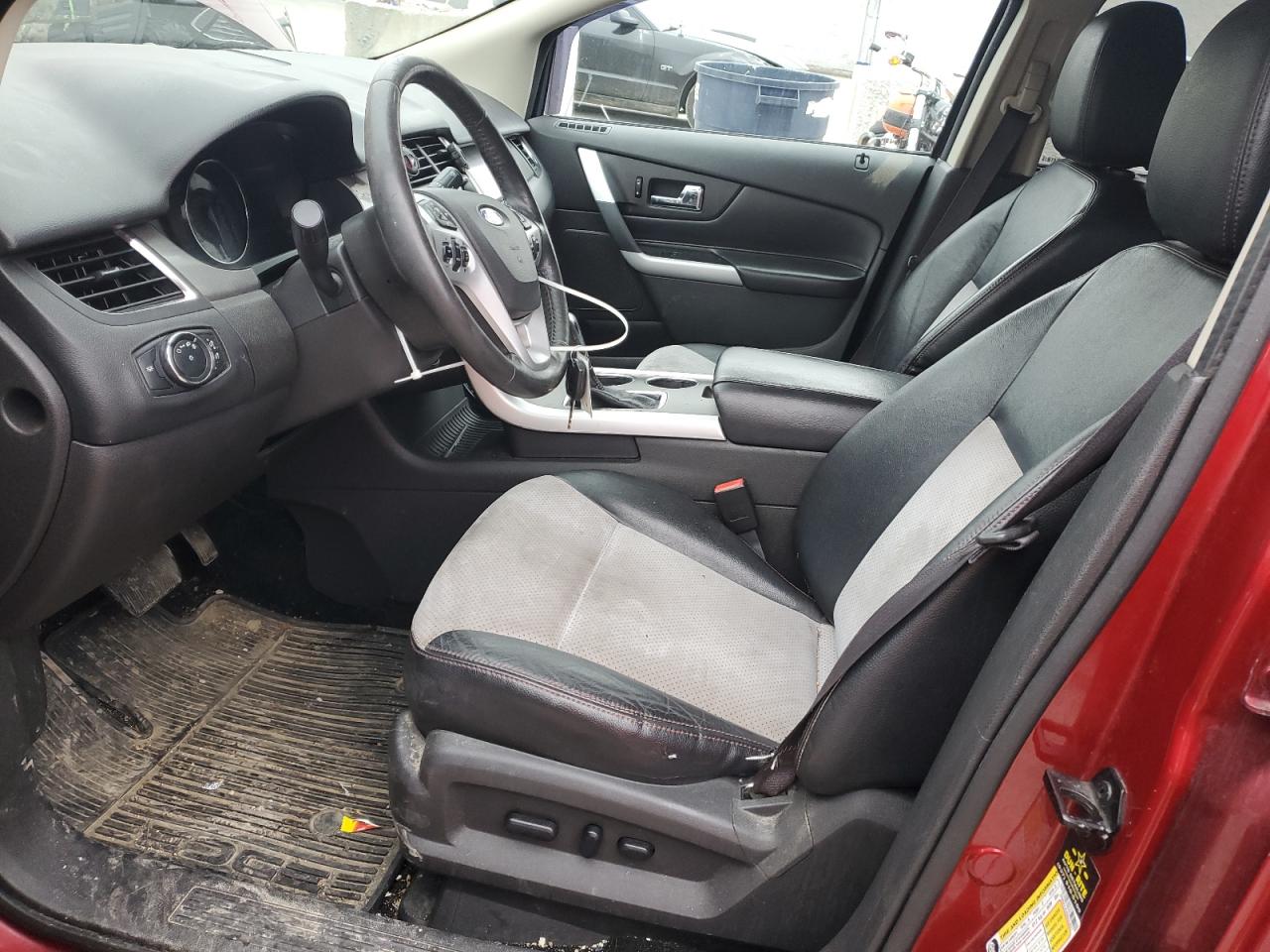 2014 Ford Edge VIN 2FMDK4JC4EBA23827 Copart auction photo, undercarriage damage thumbnail 7