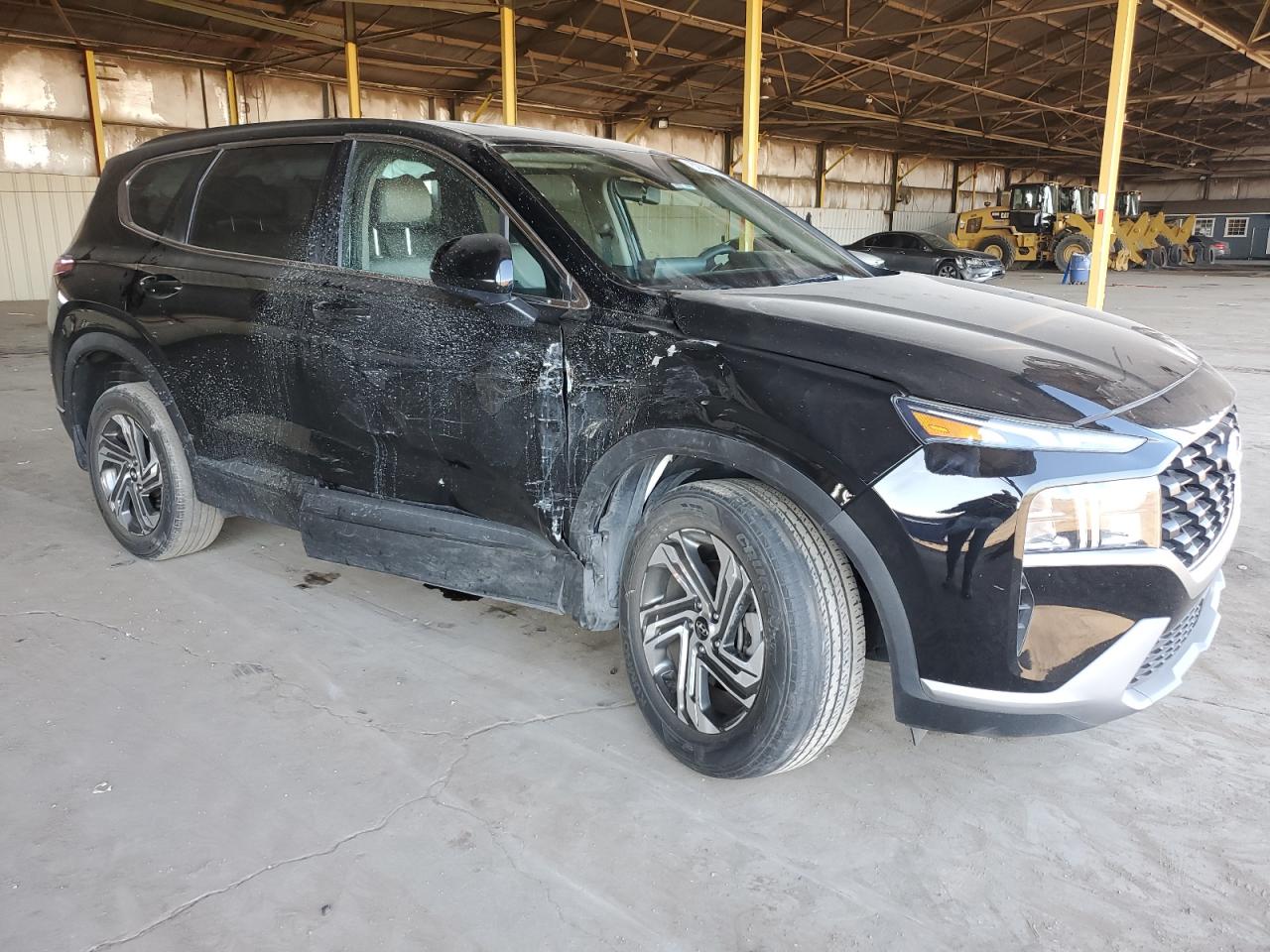 2022 Hyundai Santa Fe VIN 5NMS1DAJ2NH429670 Copart auction photo, side / front end damage thumbnail 4