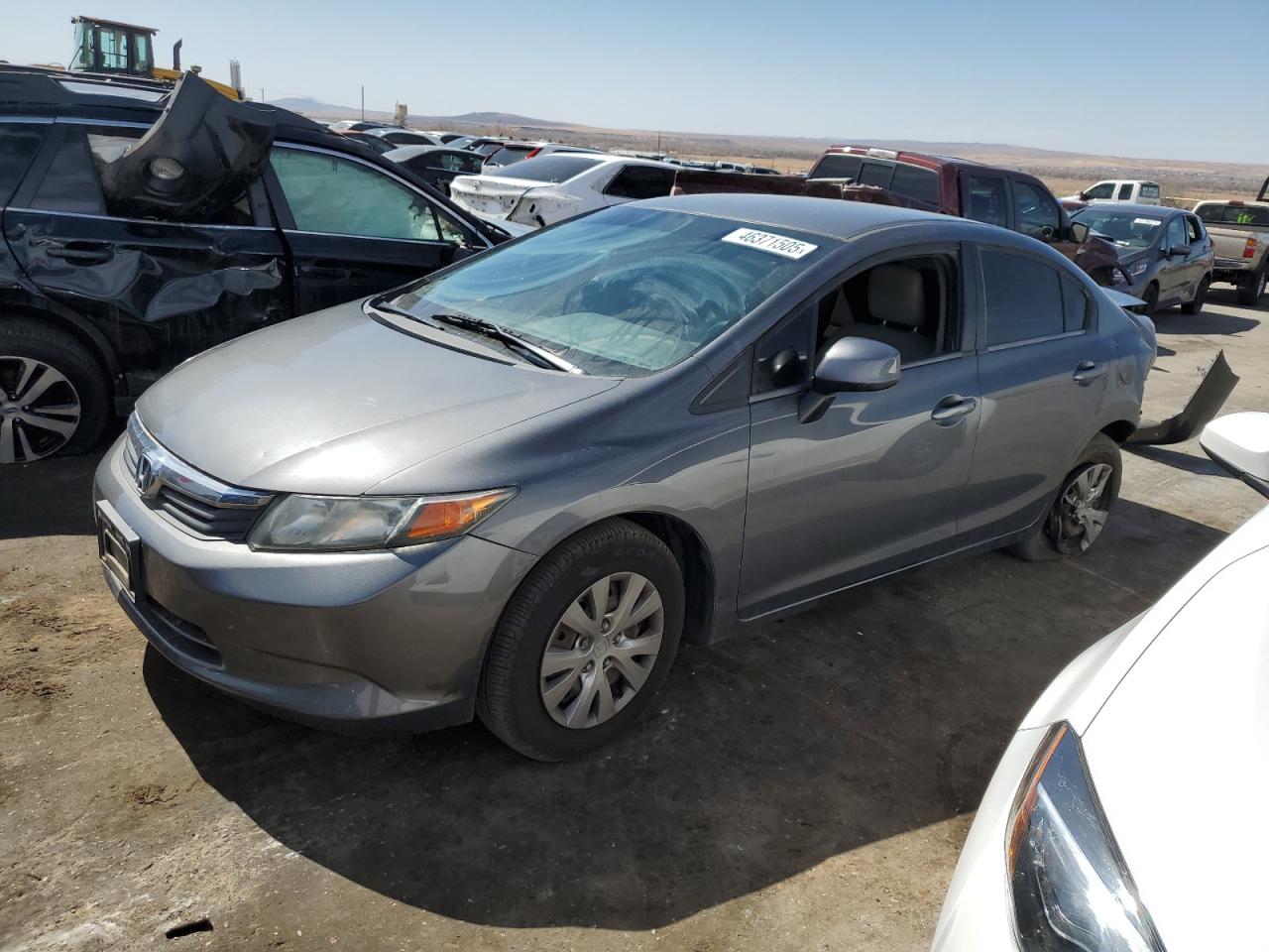 2012 Honda Civic VIN 2HGFB2F55CH332164