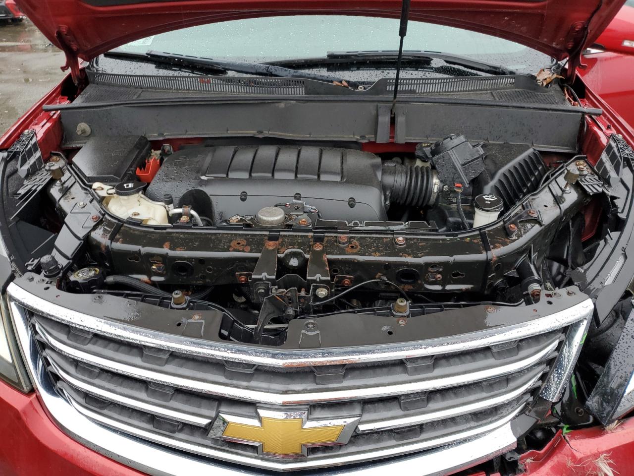 2014 Chevrolet Traverse VIN 1GNKVGKD0EJ158267 Copart auction photo, front end / minor dent/scratches damage thumbnail 14