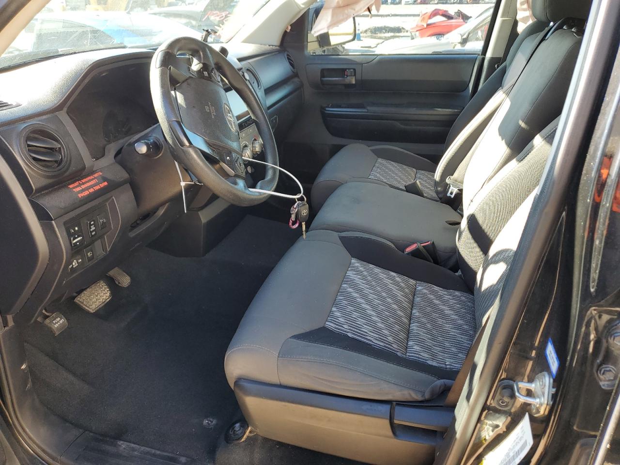 2019 Toyota Tundra VIN 5TFRM5F10KX139869 Copart auction photo, side / rear end damage thumbnail 7