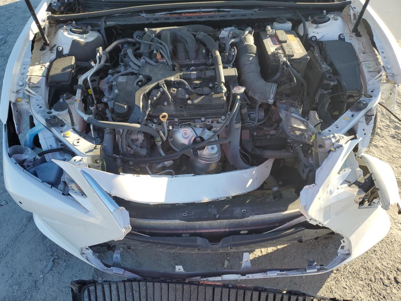 2019 Lexus ES VIN 58ABZ1B16KU008095 Copart auction photo, front end damage thumbnail 11