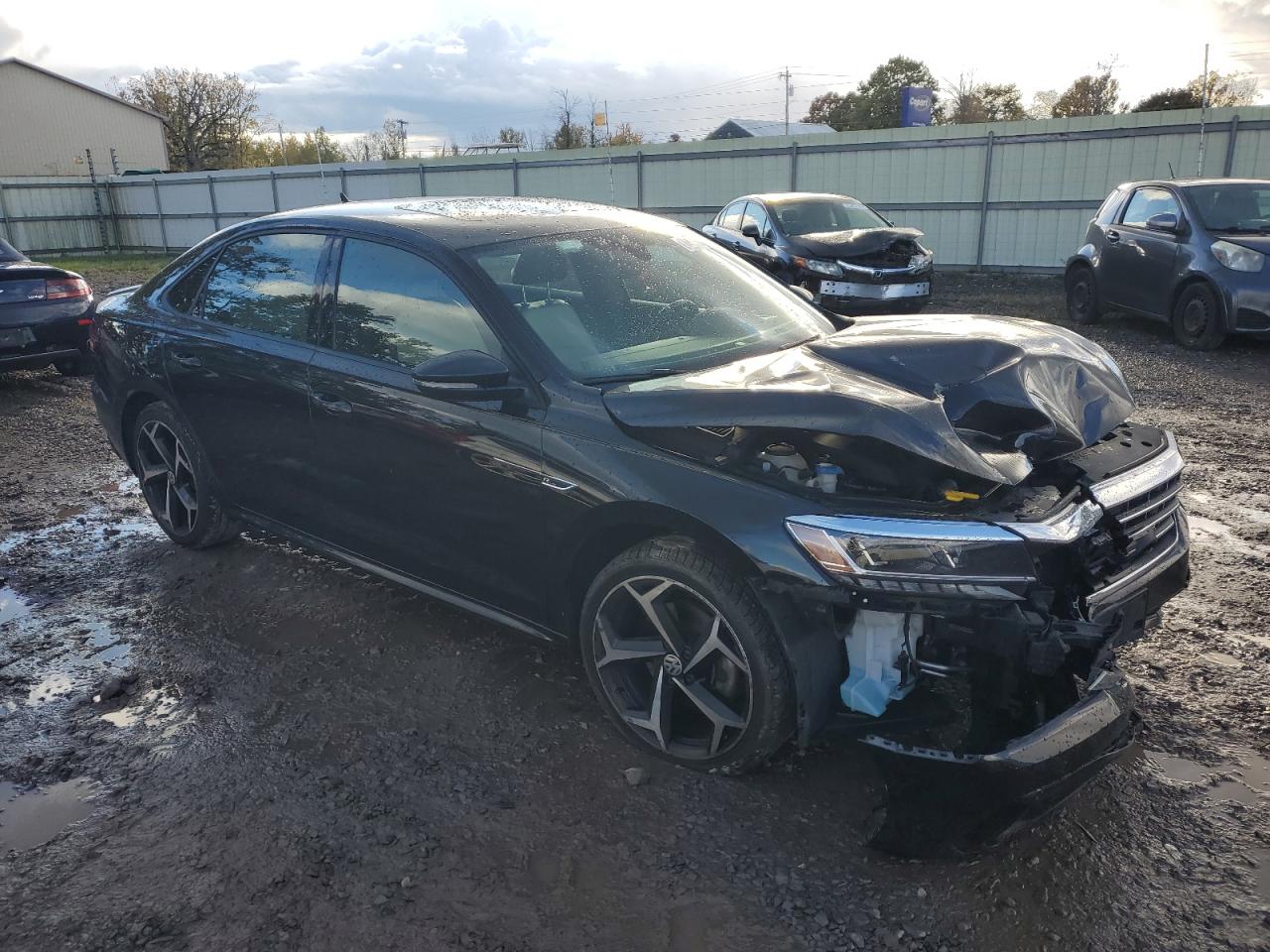 2021 Volkswagen Passat VIN 1VWMA7A38MC006789 Copart auction photo, front end damage thumbnail 4