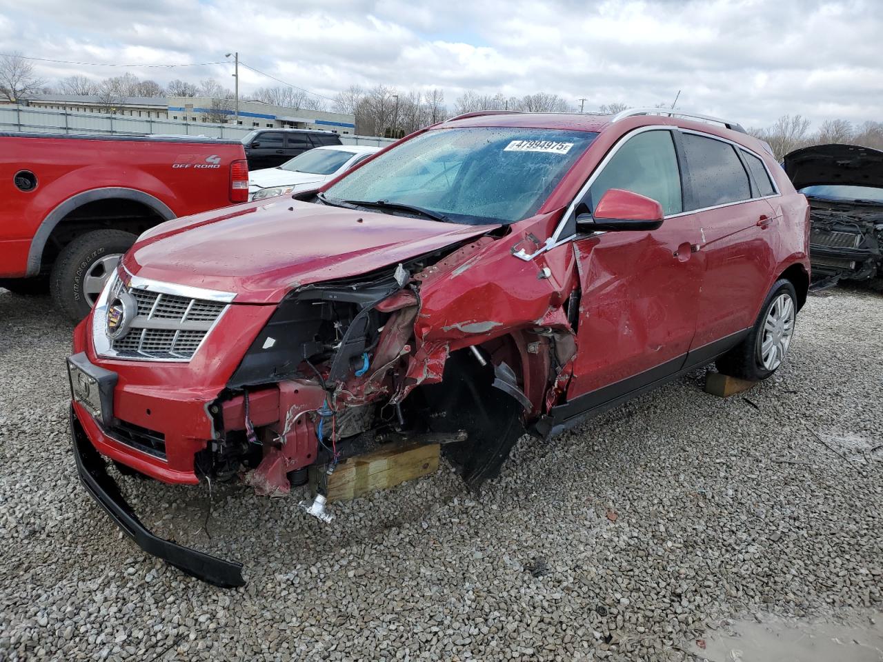 2010 Cadillac SRX VIN 3GYFNAEY1AS651867