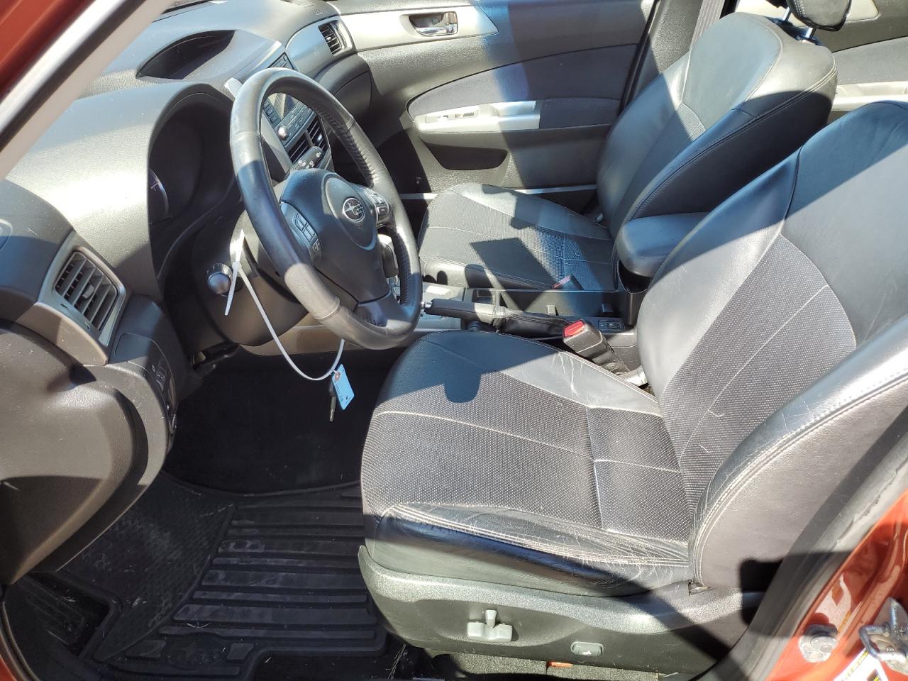 2010 Subaru Forester VIN JF2SH6DC0AH781907 Copart auction photo, front end / side damage thumbnail 7