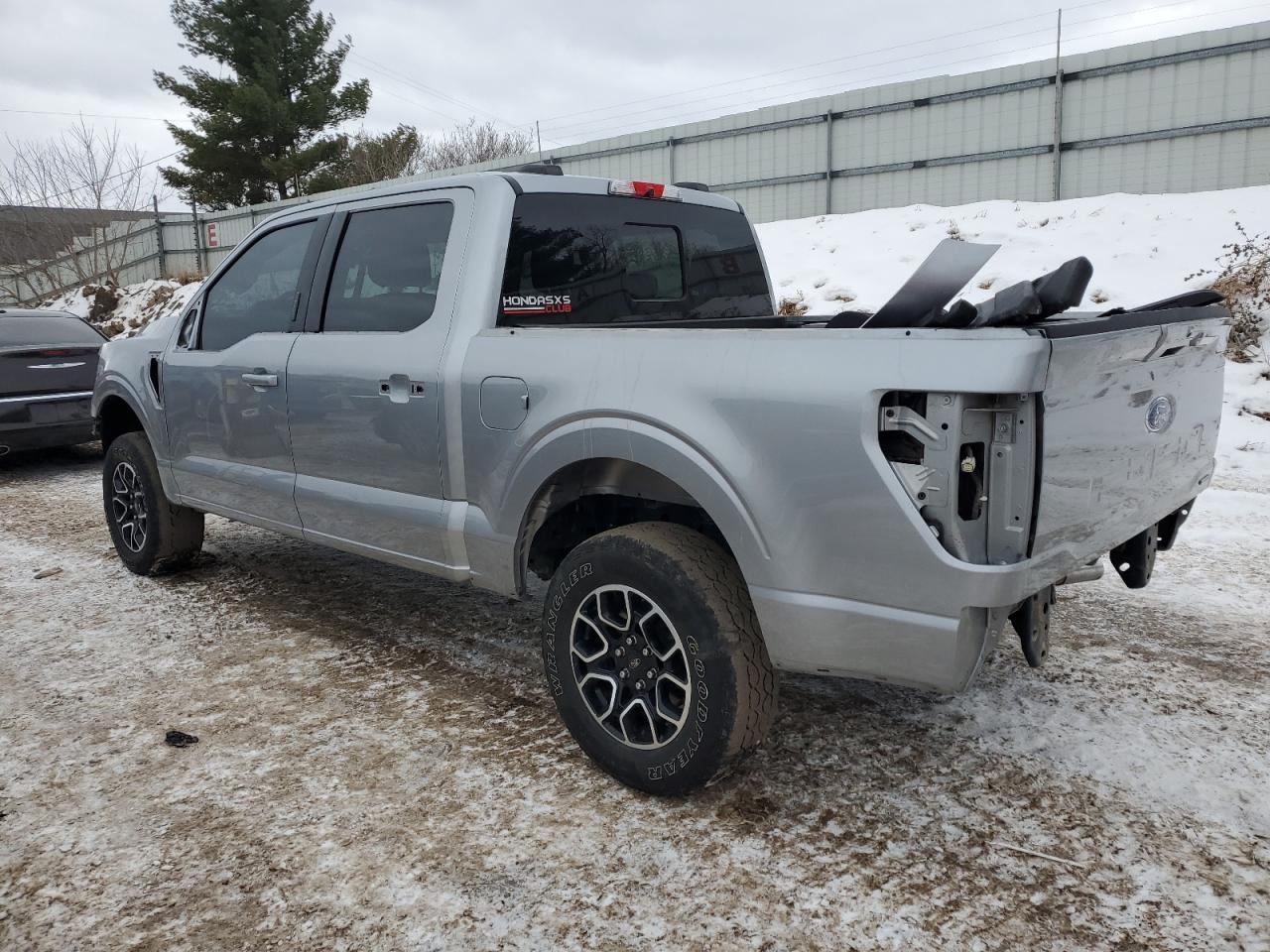 2021 Ford F-150 VIN 1FTEW1EP0MKD25659 Copart auction photo, front end / rear end damage thumbnail 2