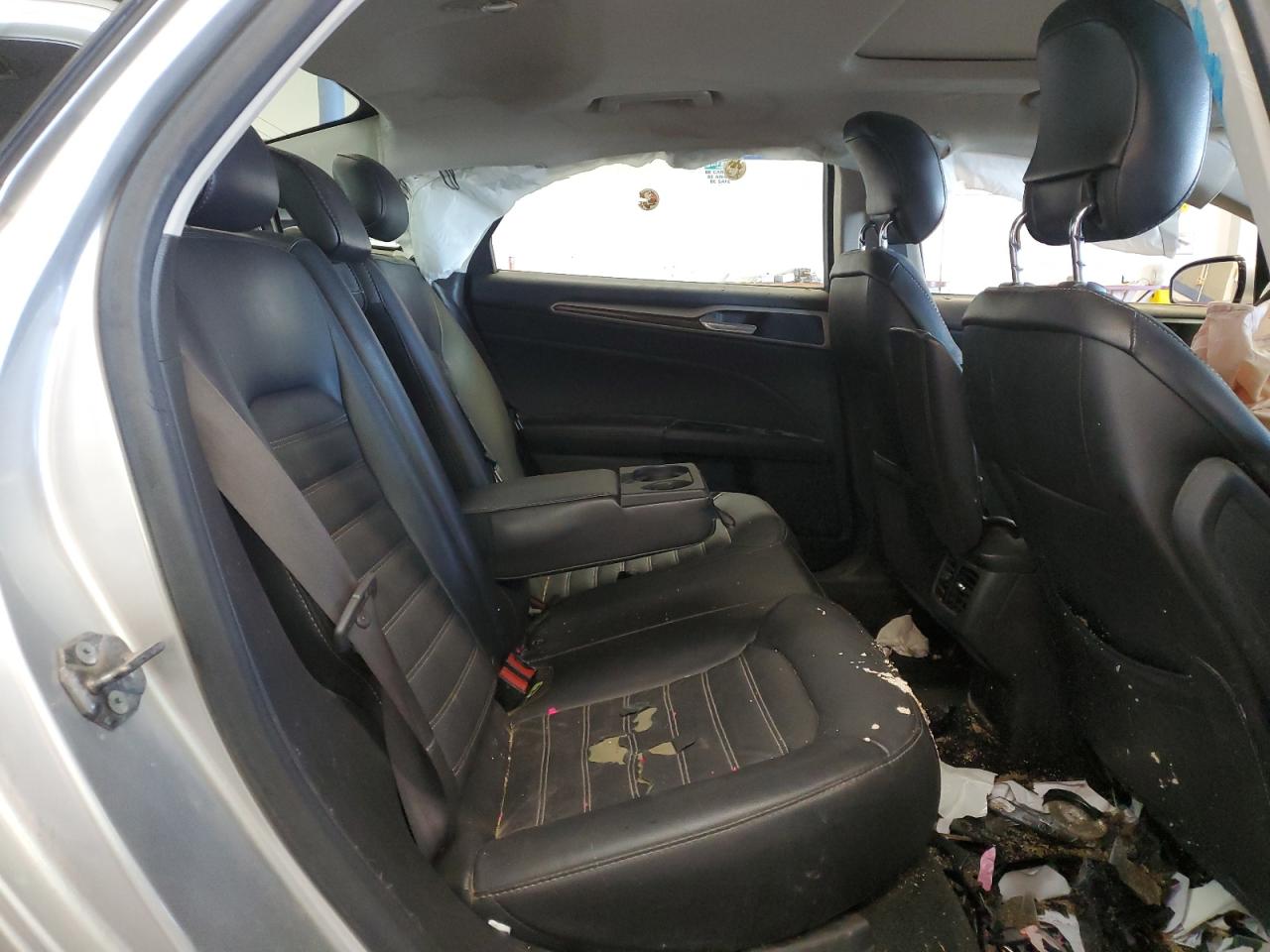 2014 Ford Fusion VIN 3FA6P0HD3ER164305 Copart auction photo, front end / side damage thumbnail 10